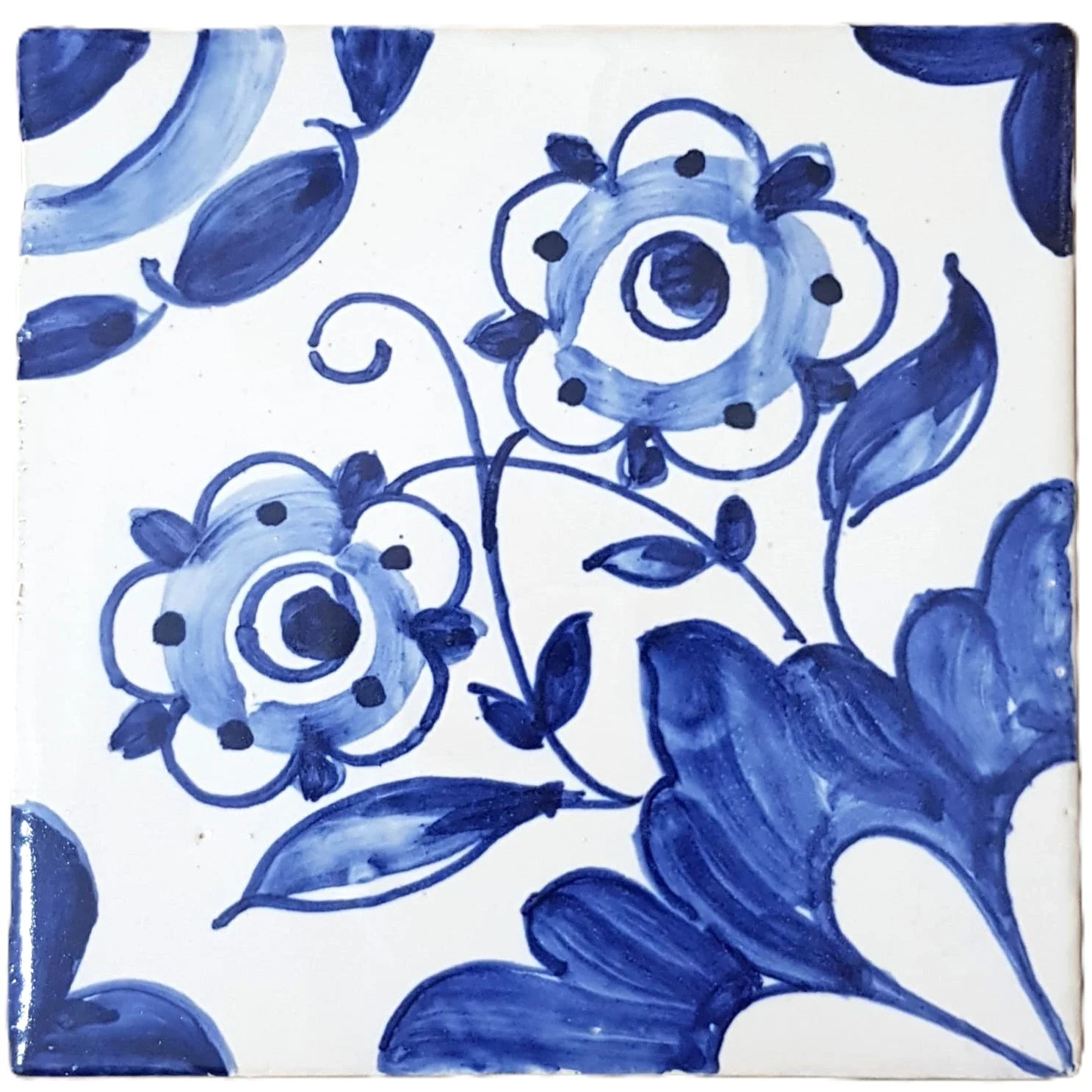 Classic Pattern 3 Center Blue