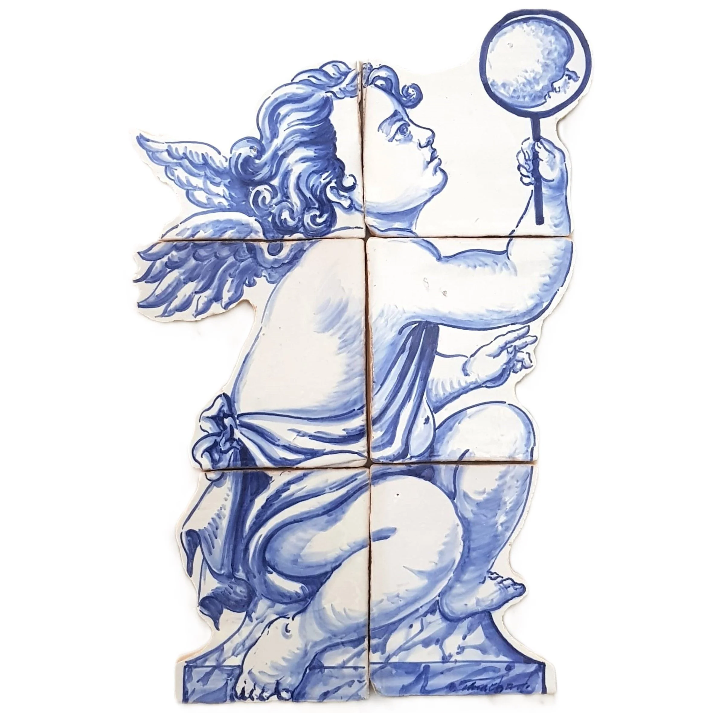 Cherub with the Moon (2x3)