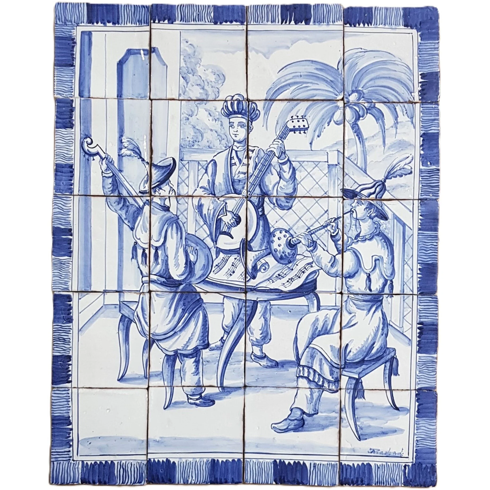 Oriental Concert Blue (4x5)