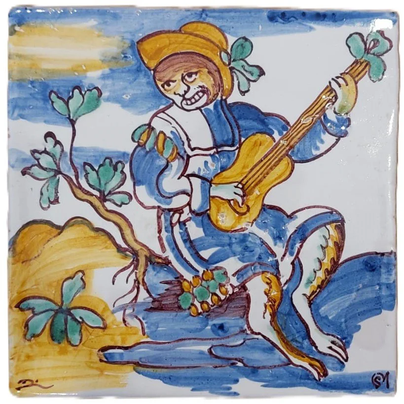 Guitarist Cat [20x20]