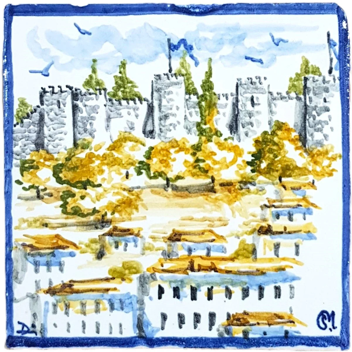 Lisbon Castle Colour