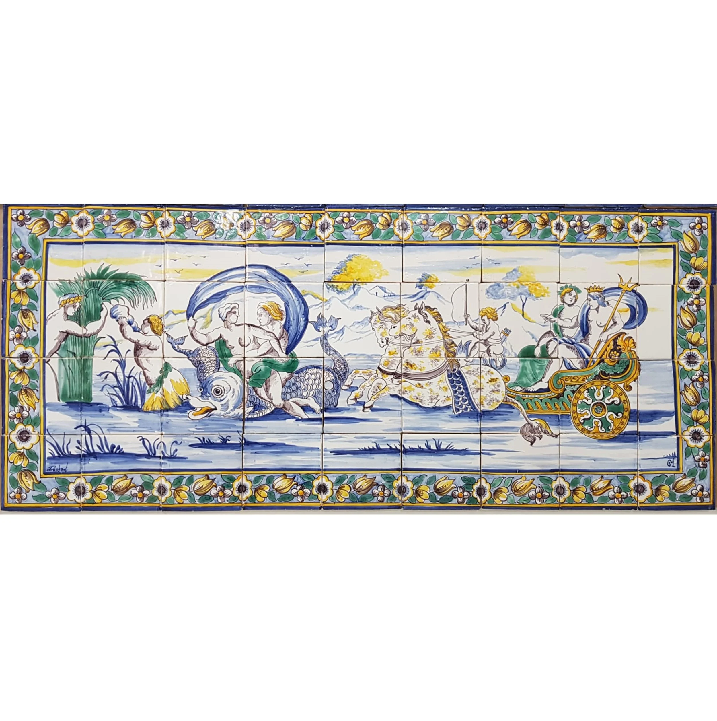 Poseidon & Amphitrite (9x4)