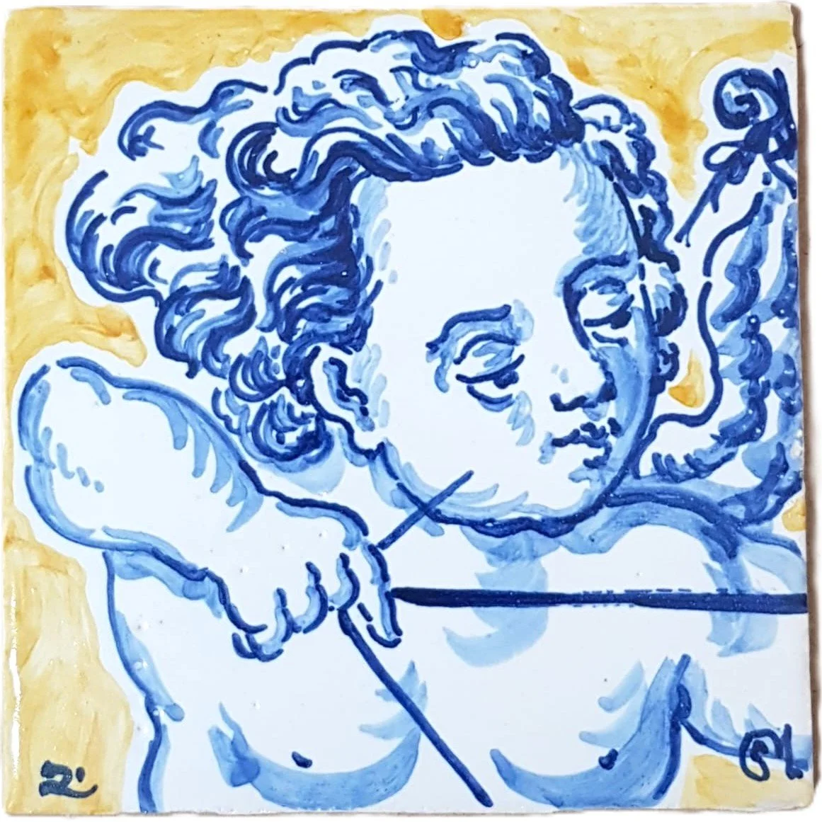 Cherub 1 Yellow