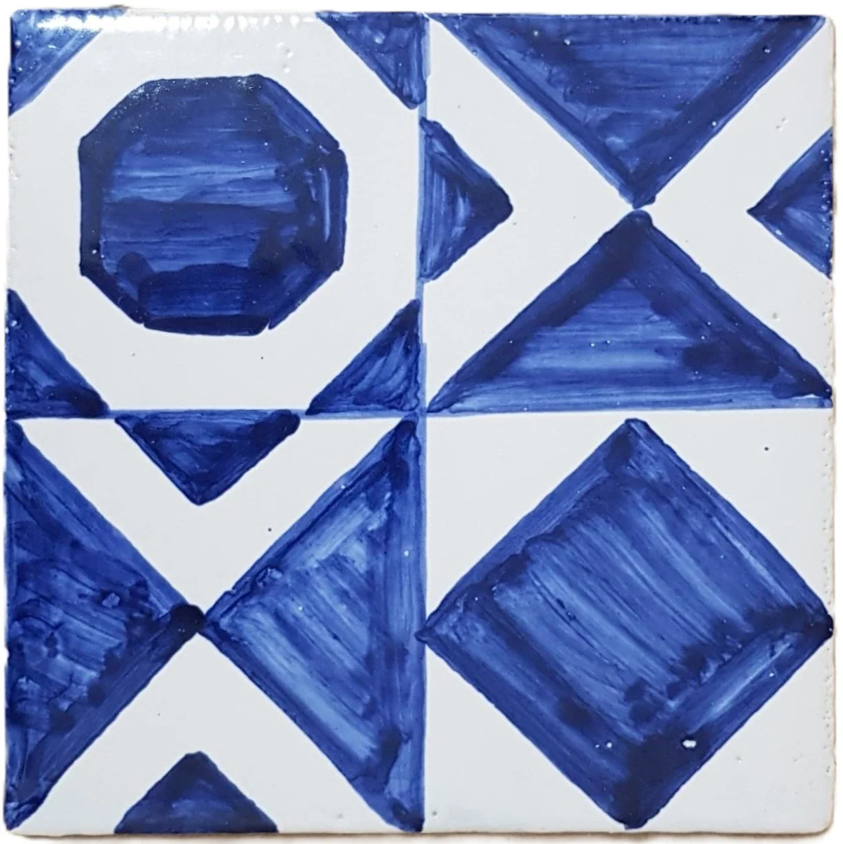Geometric Pattern 3 Blue