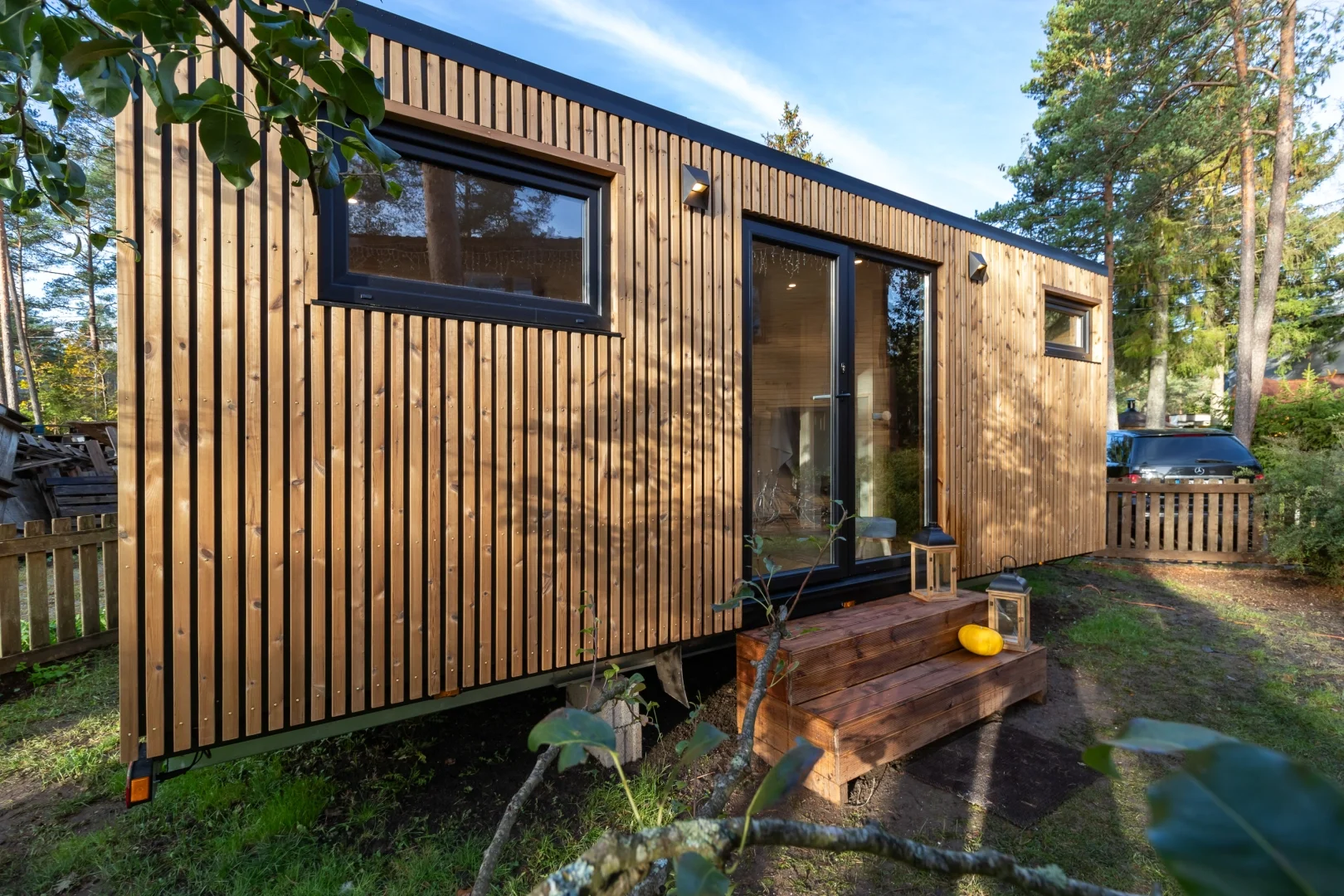 Minihus  Drammen på hjul med badstue