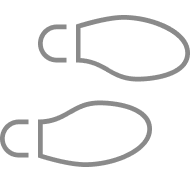 footsteps icon