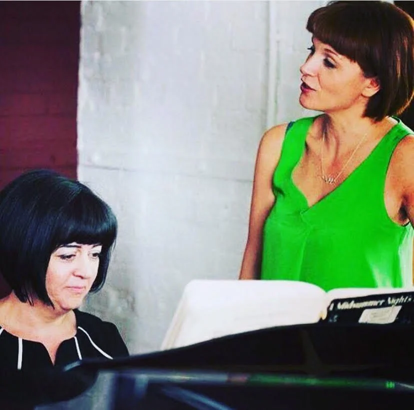 In rehearsal 