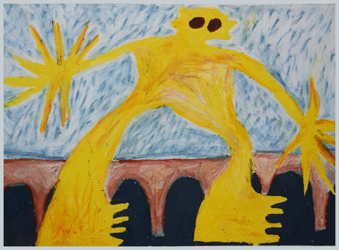 Monstre Solaire Aux Mains D'Enfants