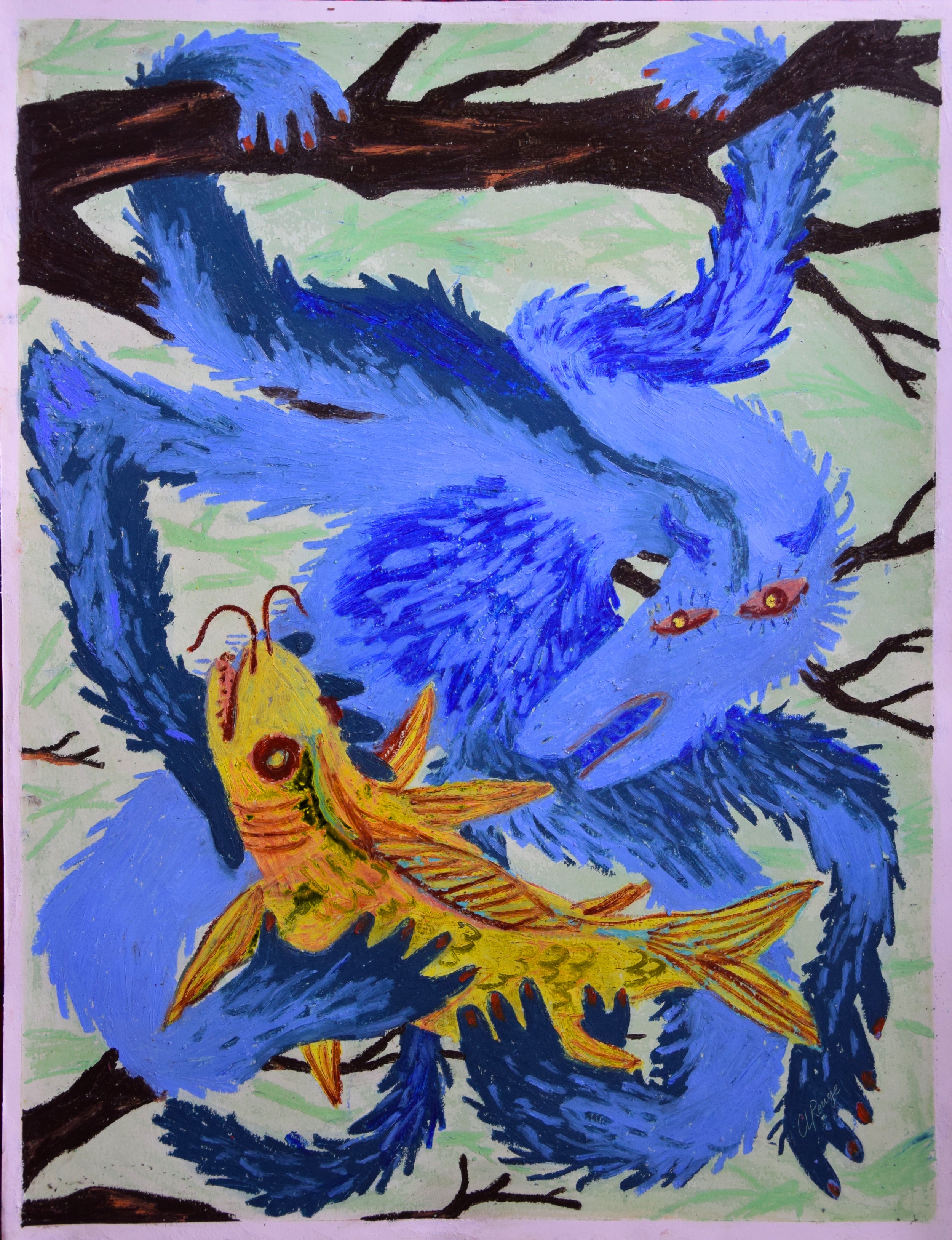 Monstre-Pêcheur(50x65)