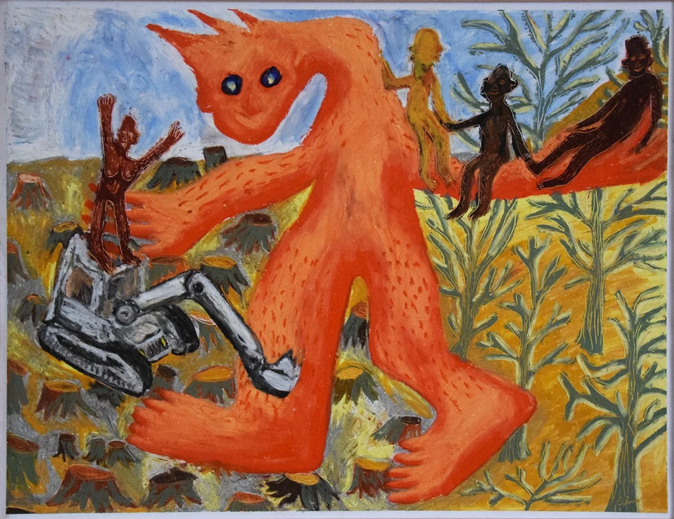 Le Monstre-Récolteur (50x65)