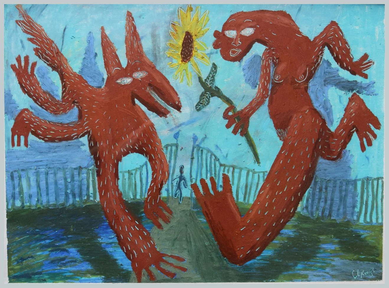 [SOLD] Les Voleurs (20x30)