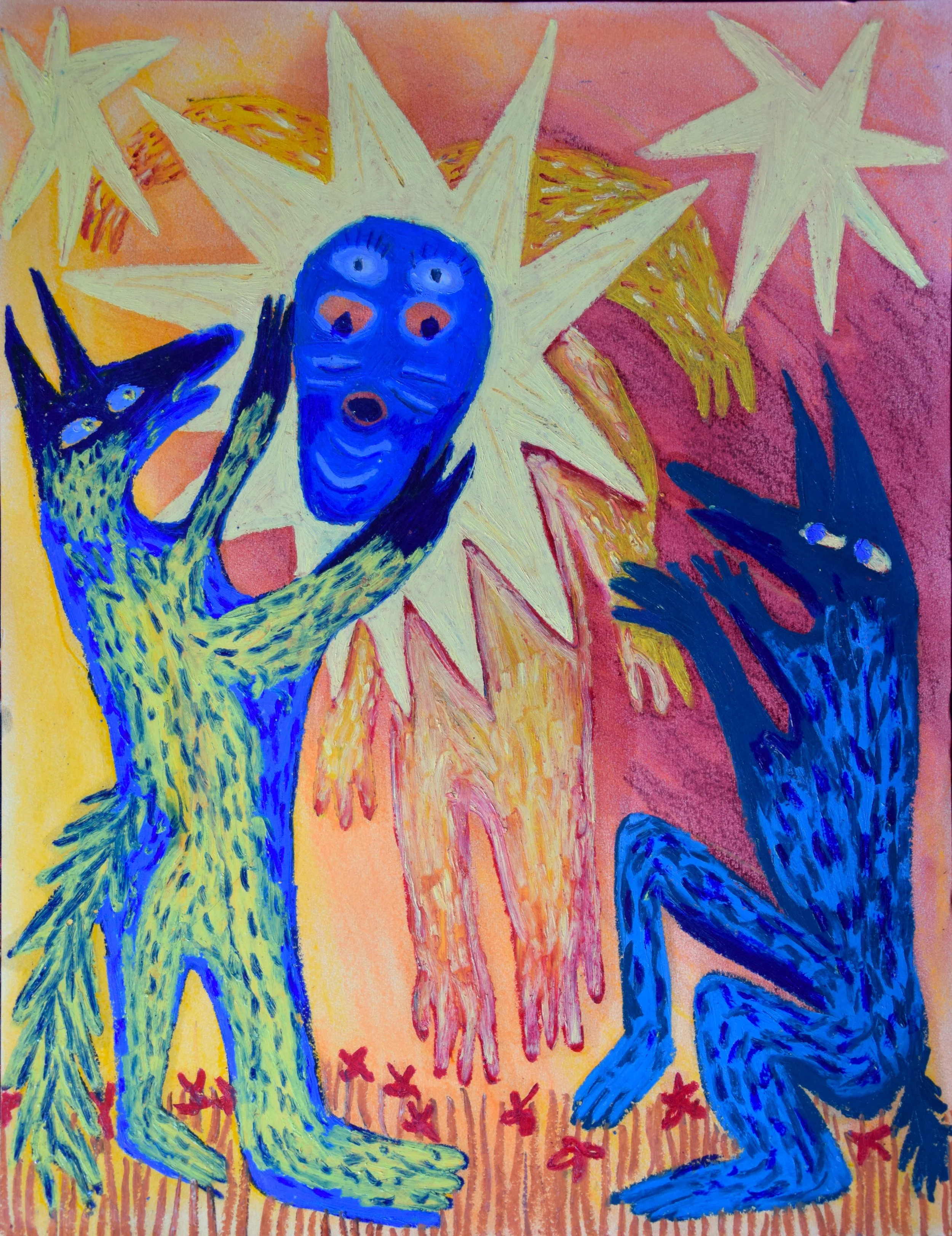 Monstre-Oteur de Masques (50x65)