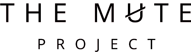 The image features the words "THE MOVE PROJECT" with each letter outlined in pink on a black background.