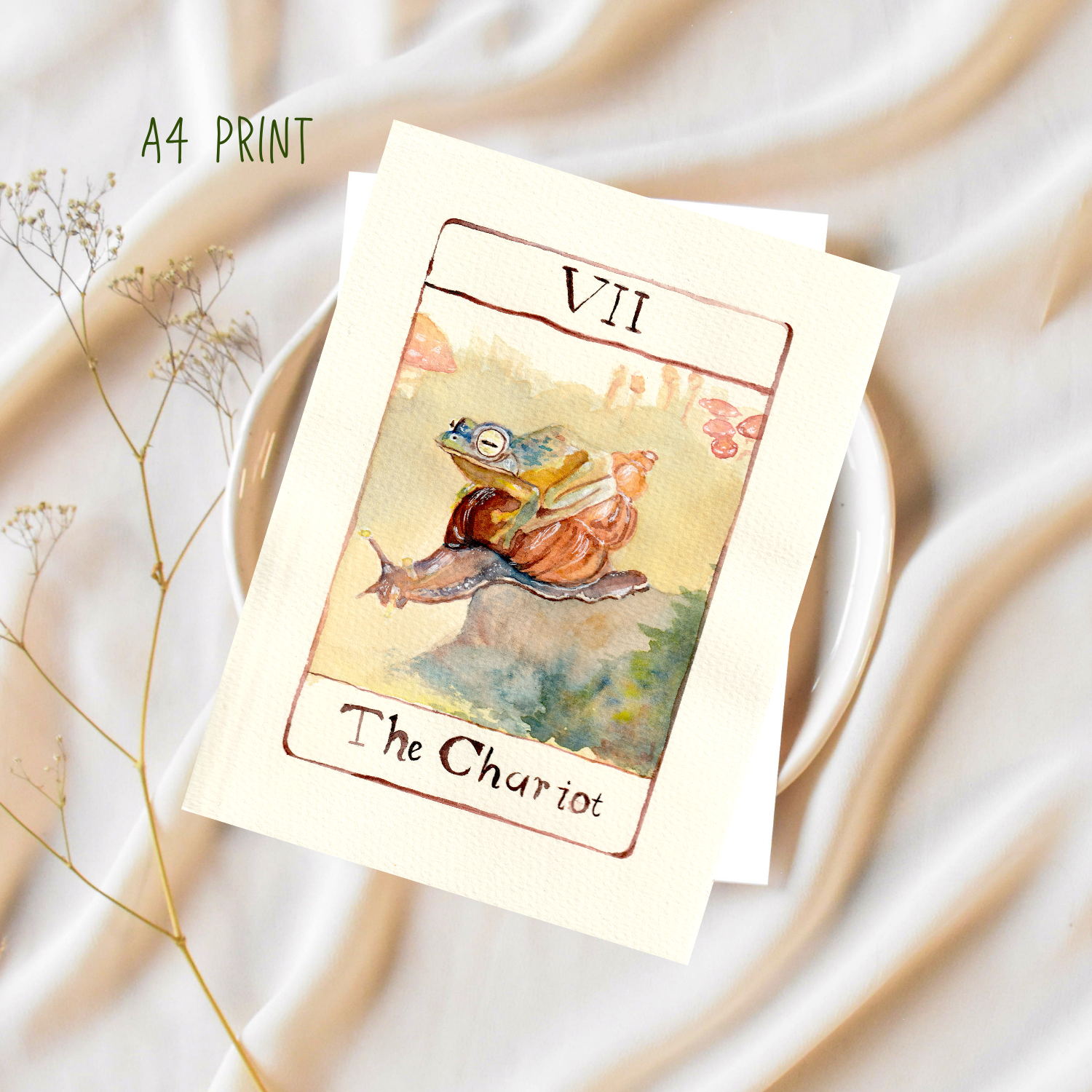 Art Prints: Mystery Frog Tarot Series