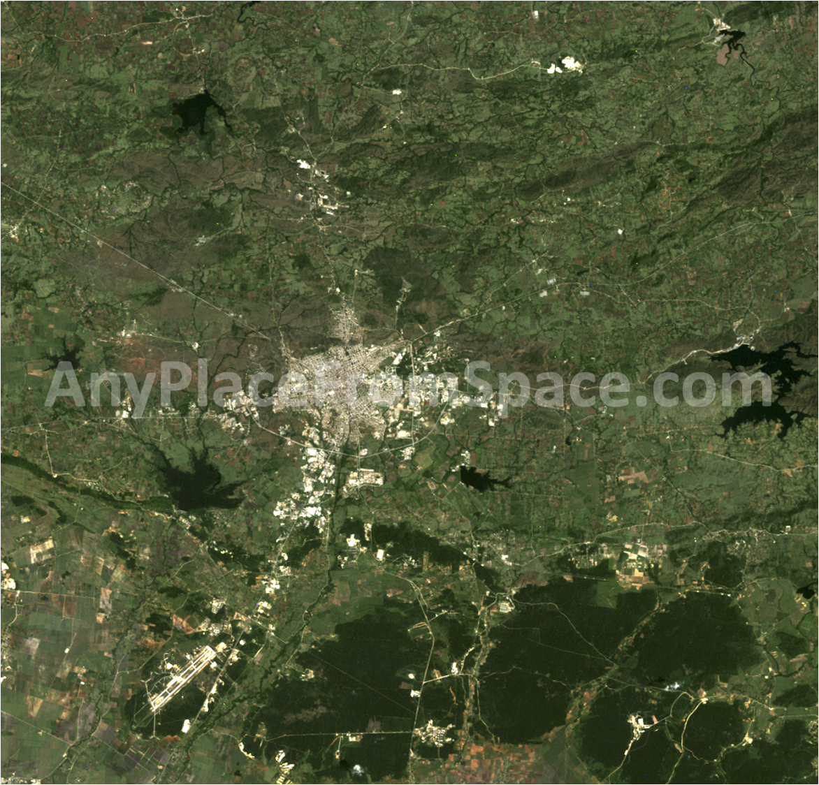 Holguín, Cuba from Space – September 04, 1991 – Satellite Image