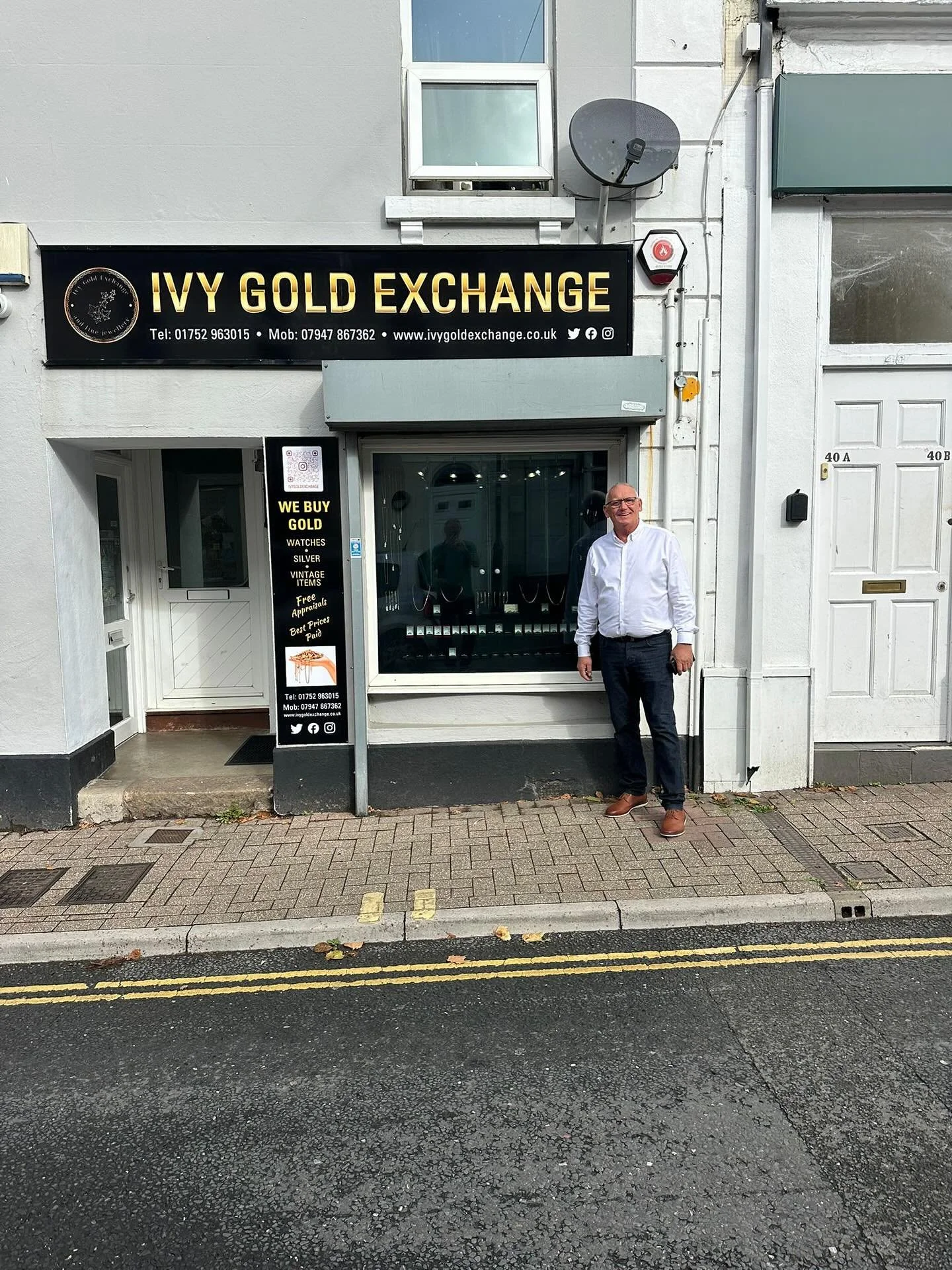 We are open! #ivygoldexchange #comeandsayhello #ivybridge