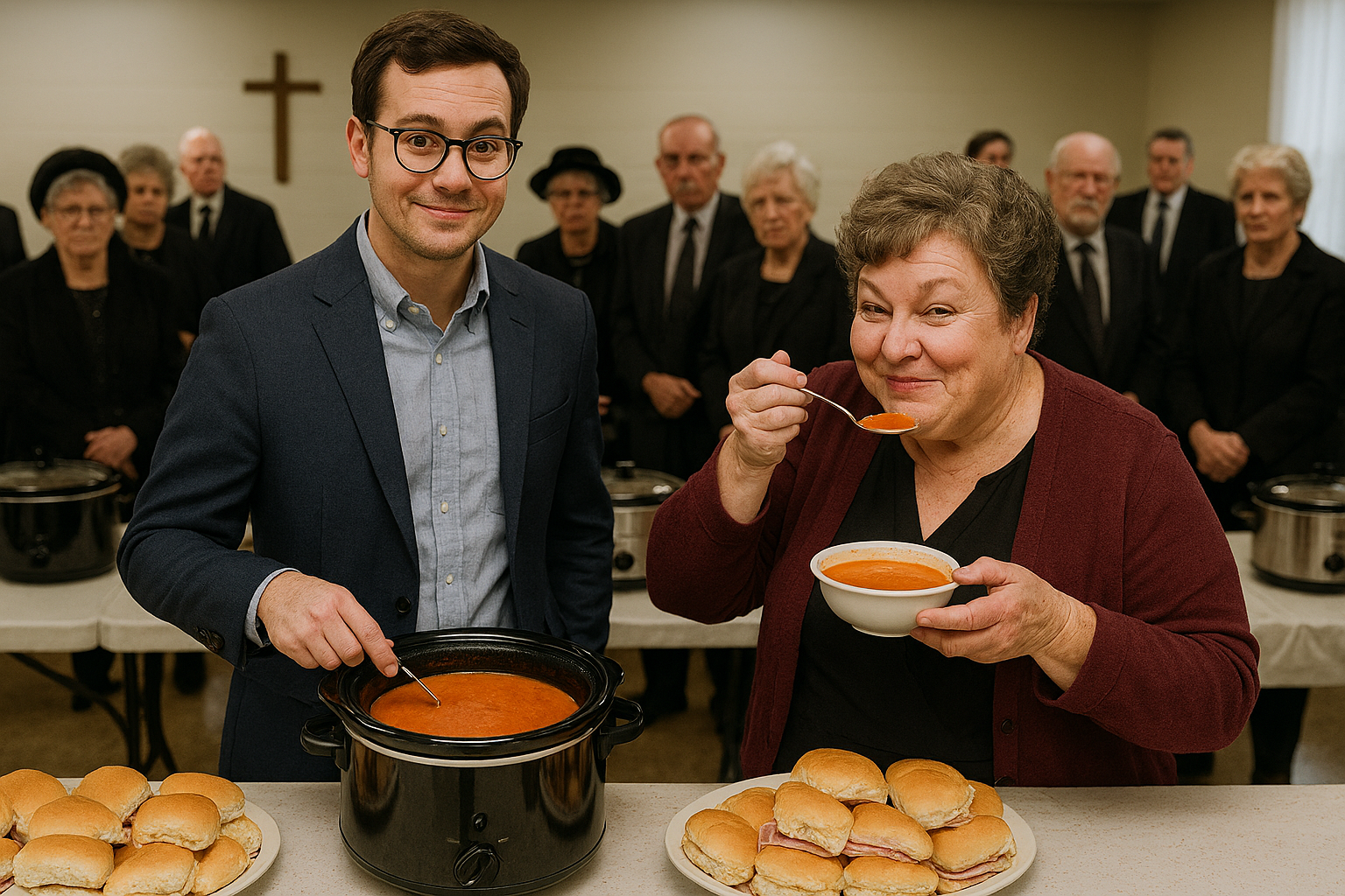The Day Charles’ Soup Spoke Louder Than His Closet

