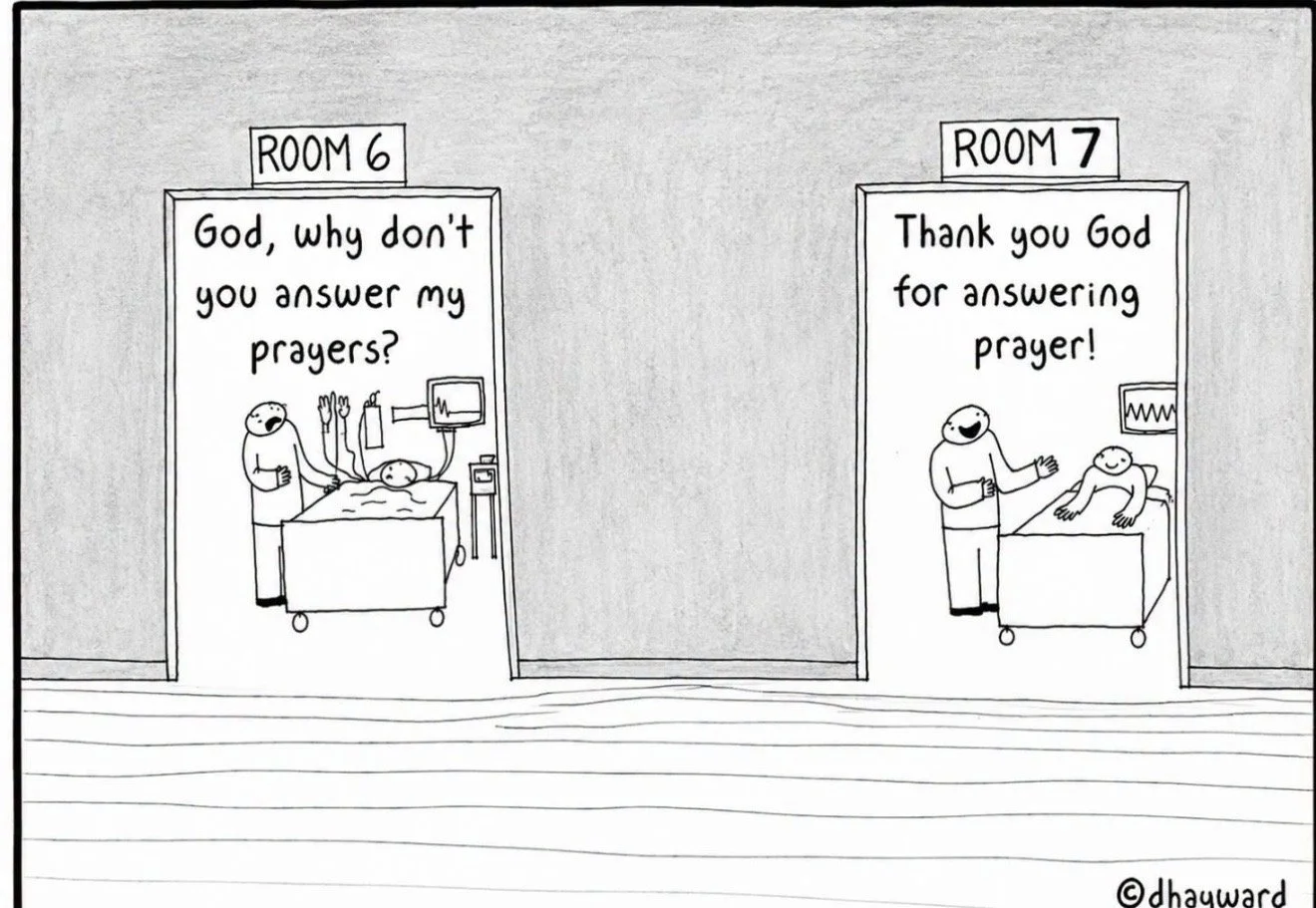 The Theology of Thank You and Help Me