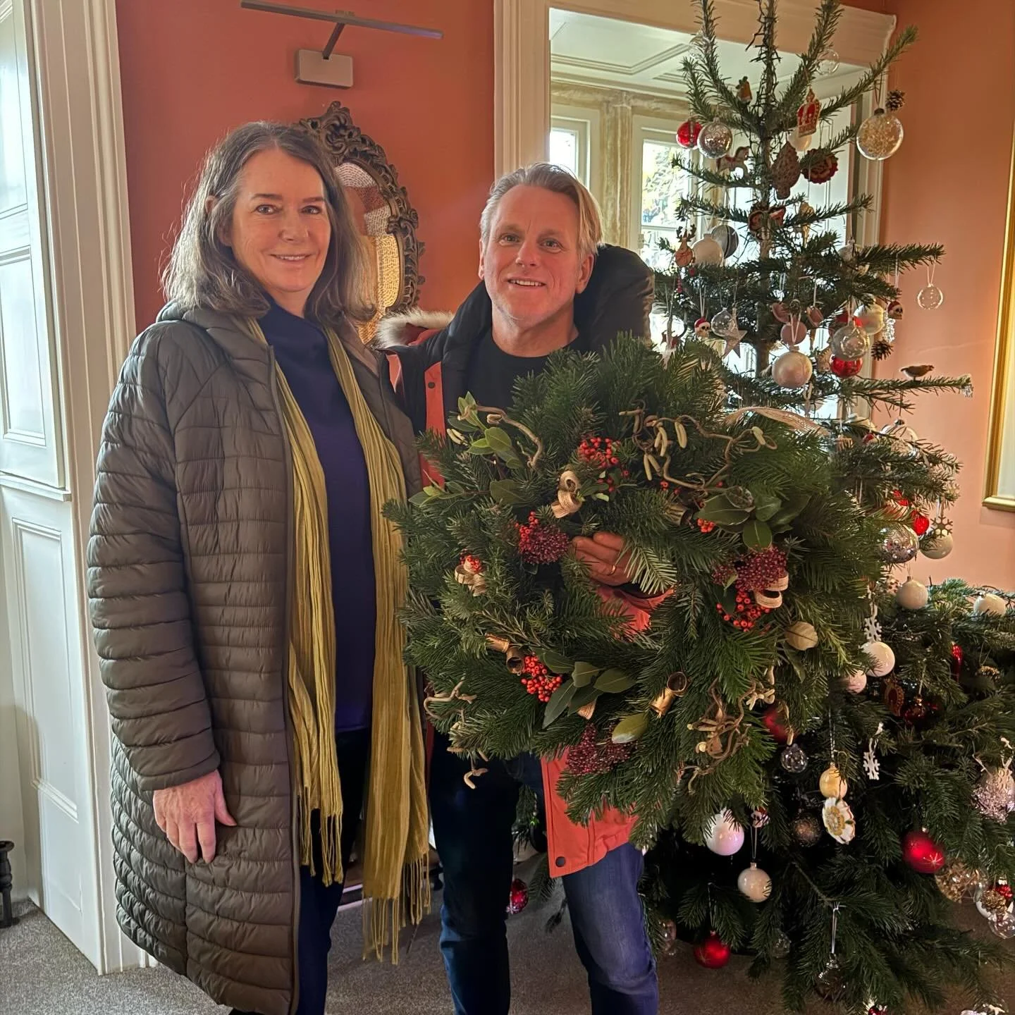 A big thank you to all the guests today who let me guide them through creating their Christmas wreaths. It was a wonderful day, and I&rsquo;m so grateful for everyone&rsquo;s enthusiasm and the kindness you showed each other. Each wreath was beautifu