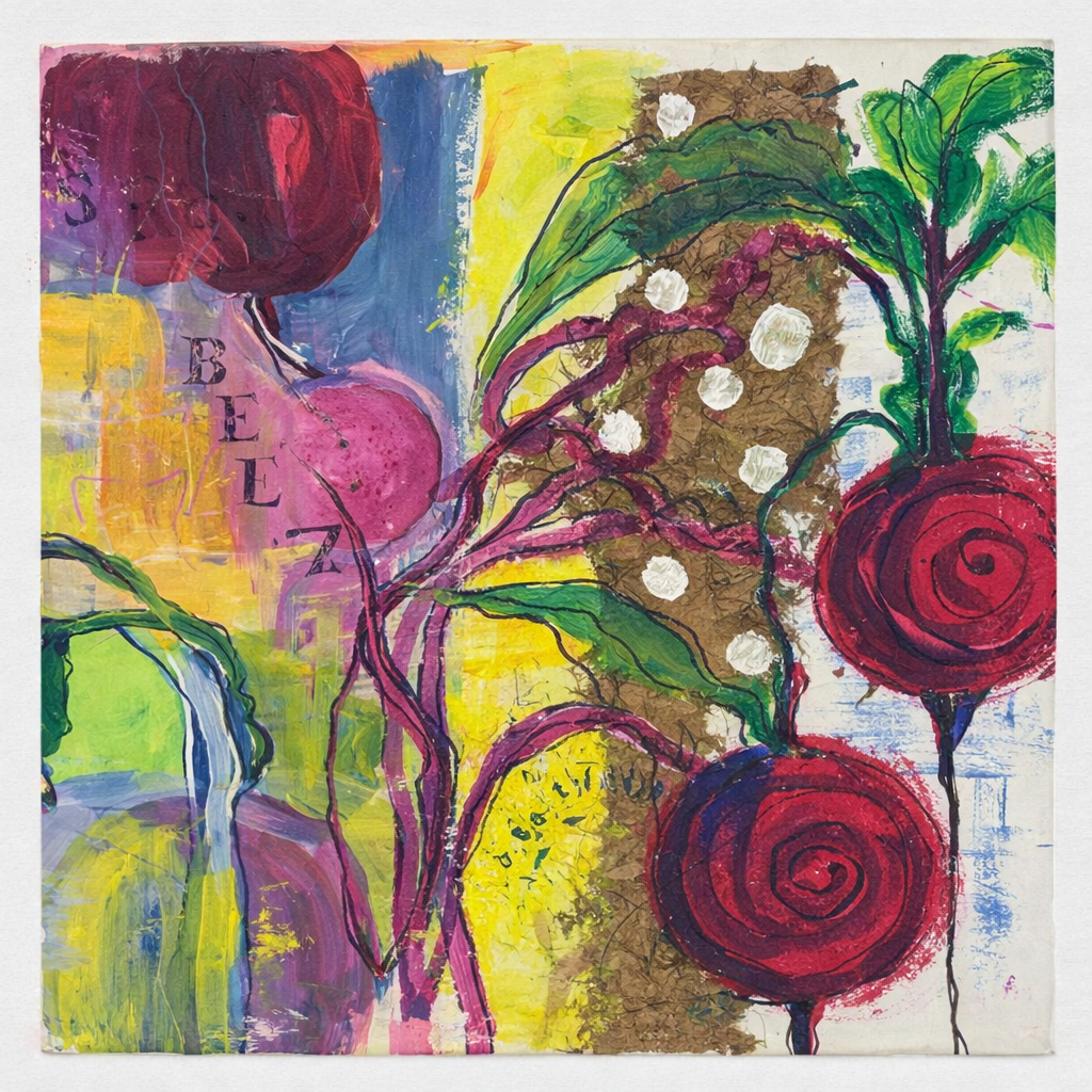 Good Things in Threes: Painting a Trio of Vegetables from the Kitchen Garden. | Thursday 18th June 2026