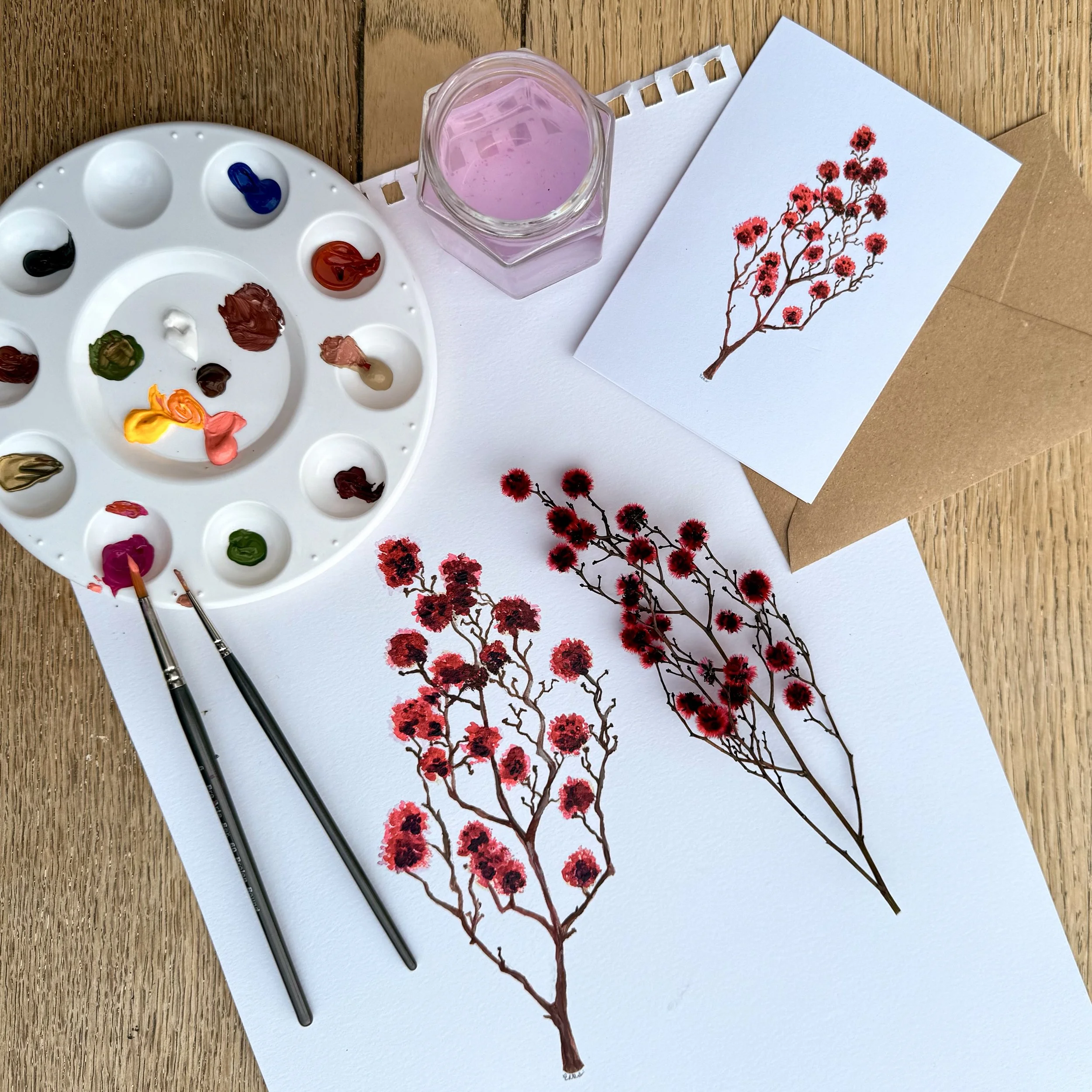Handmade for Her: Framed Botanical Artwork & Card-Making for Mother’s Day. |Wednesday 25th February 2026.