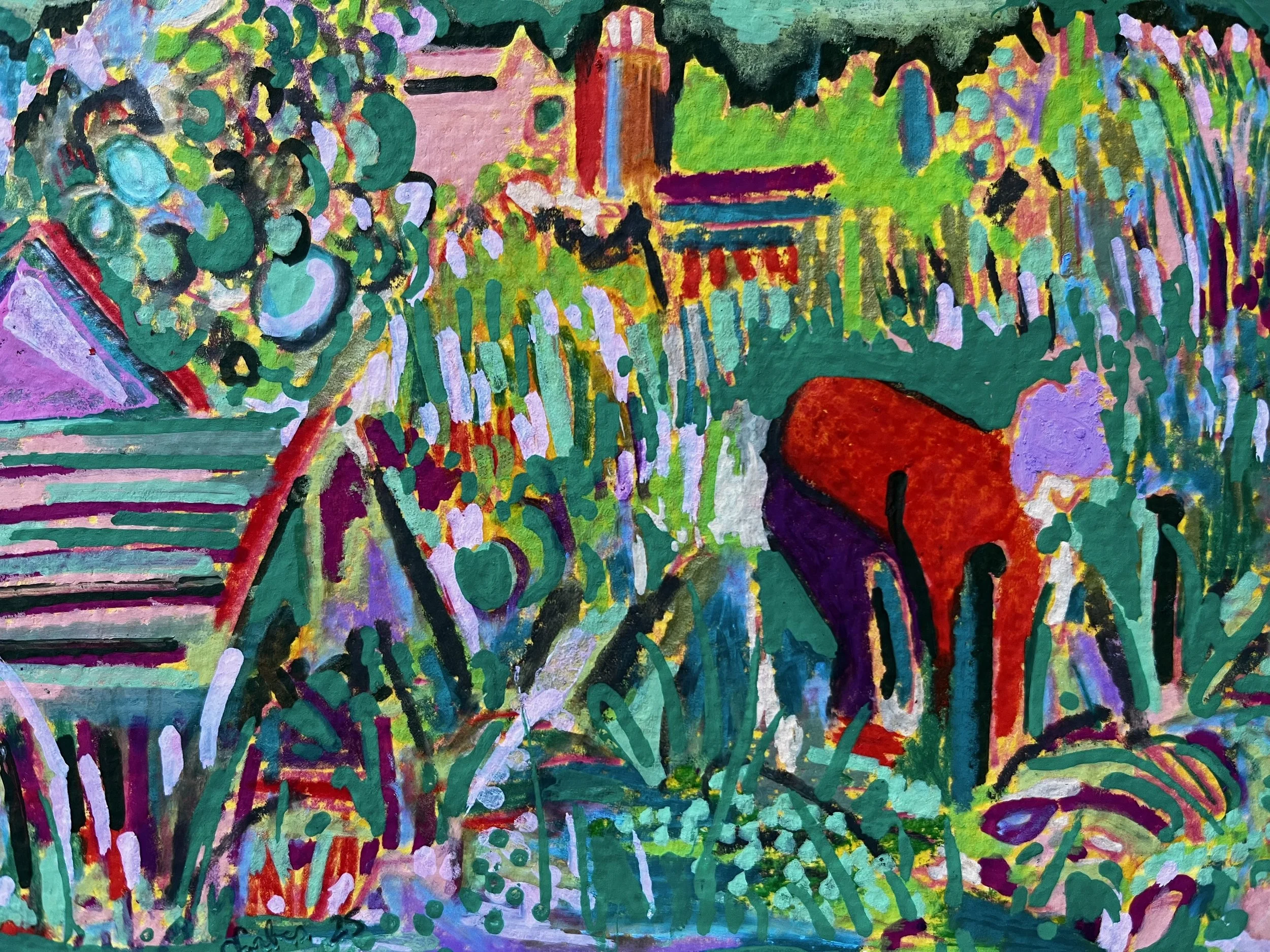International Women’s Day, Art on a Postcard