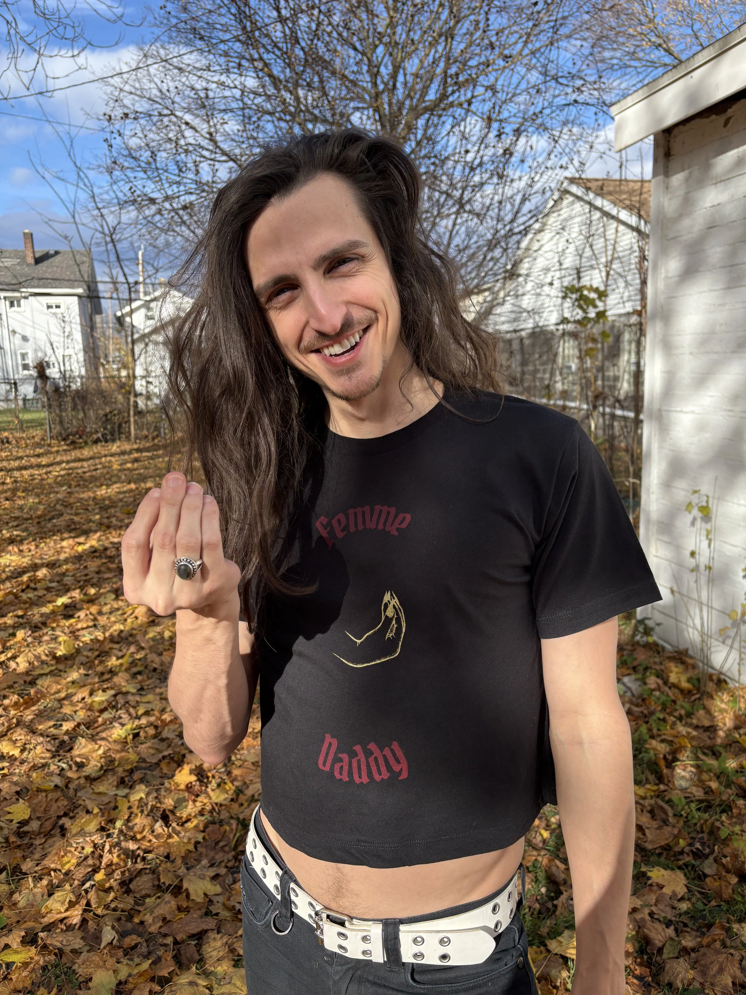 Femme Daddy T-Shirt with Nails