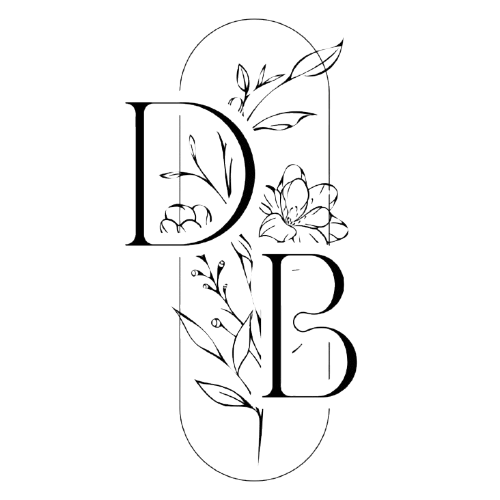 Dear bride Portugal wedding content creator logo design