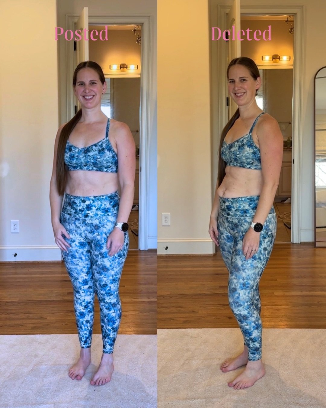 I don&rsquo;t know about you, but I know I&rsquo;m guilty of taking a million pictures and only posting the one where I look perfect.

Here are some pictures that are taken seconds apart that look completely different because I&rsquo;m either posing 