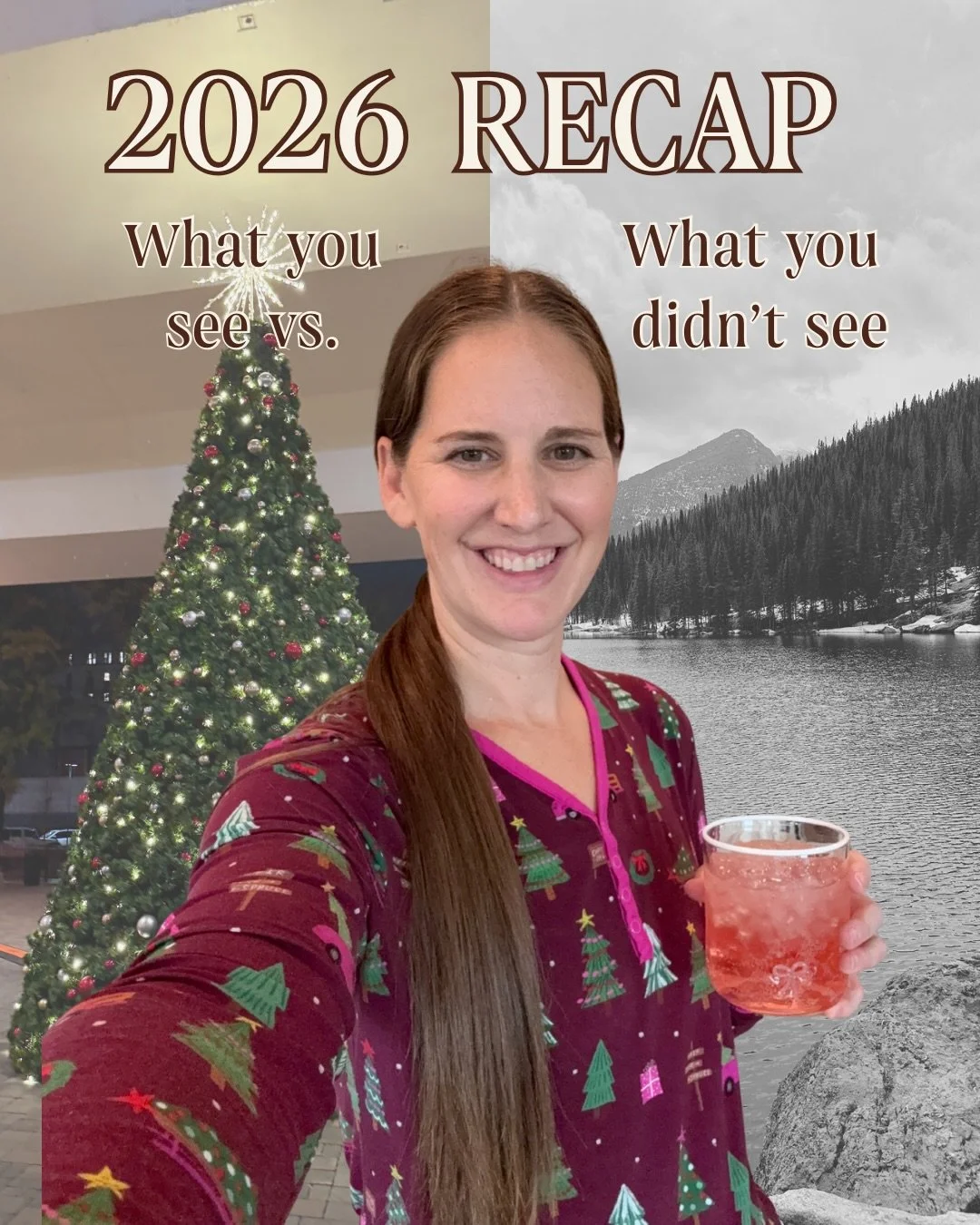 Just a reminder that Instagram is a highlight reel. You may see all of the perfect moments, but you don&rsquo;t often see the struggles behind those perfect moments.

This year was a tough year with pregnancy and then life with a newborn (and 4 other