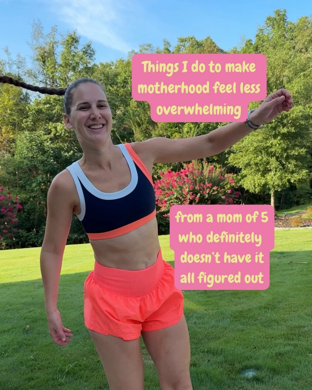 Motherhood can feel really overwhelming at times. These are the things that help me.

What helps you when you get overwhelmed?