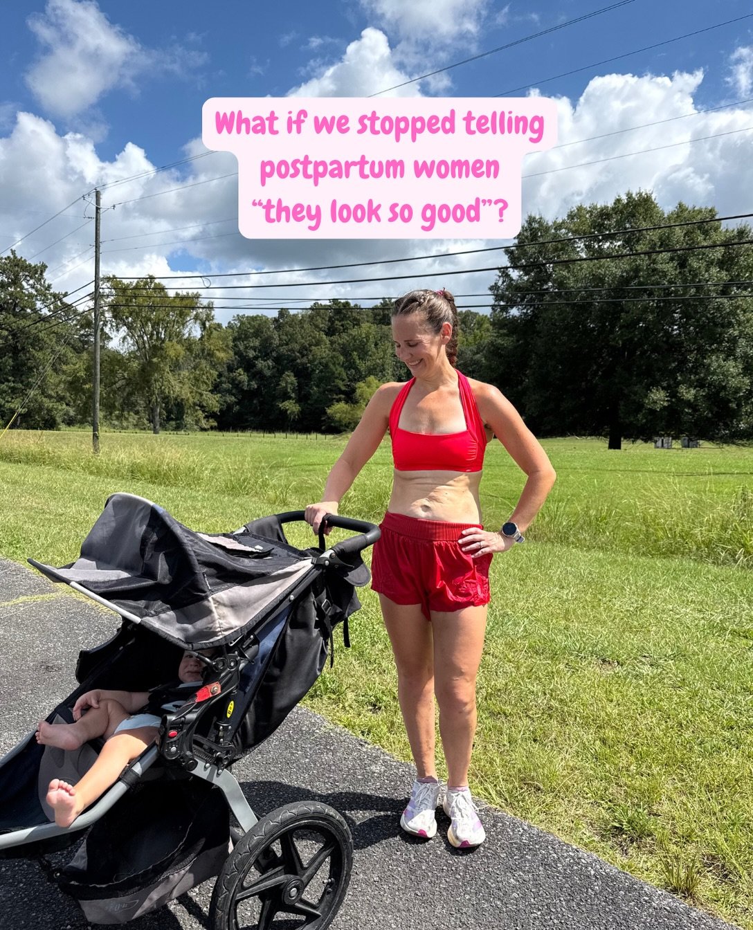 Postpartum is hard (and it&rsquo;s been hard for me all 5 times) but I think what makes it harder is feeling the pressure that you have to lose weight or get back to your pre-pregnancy size as fast as possible.

I gained 60 lbs during my 5th pregnanc
