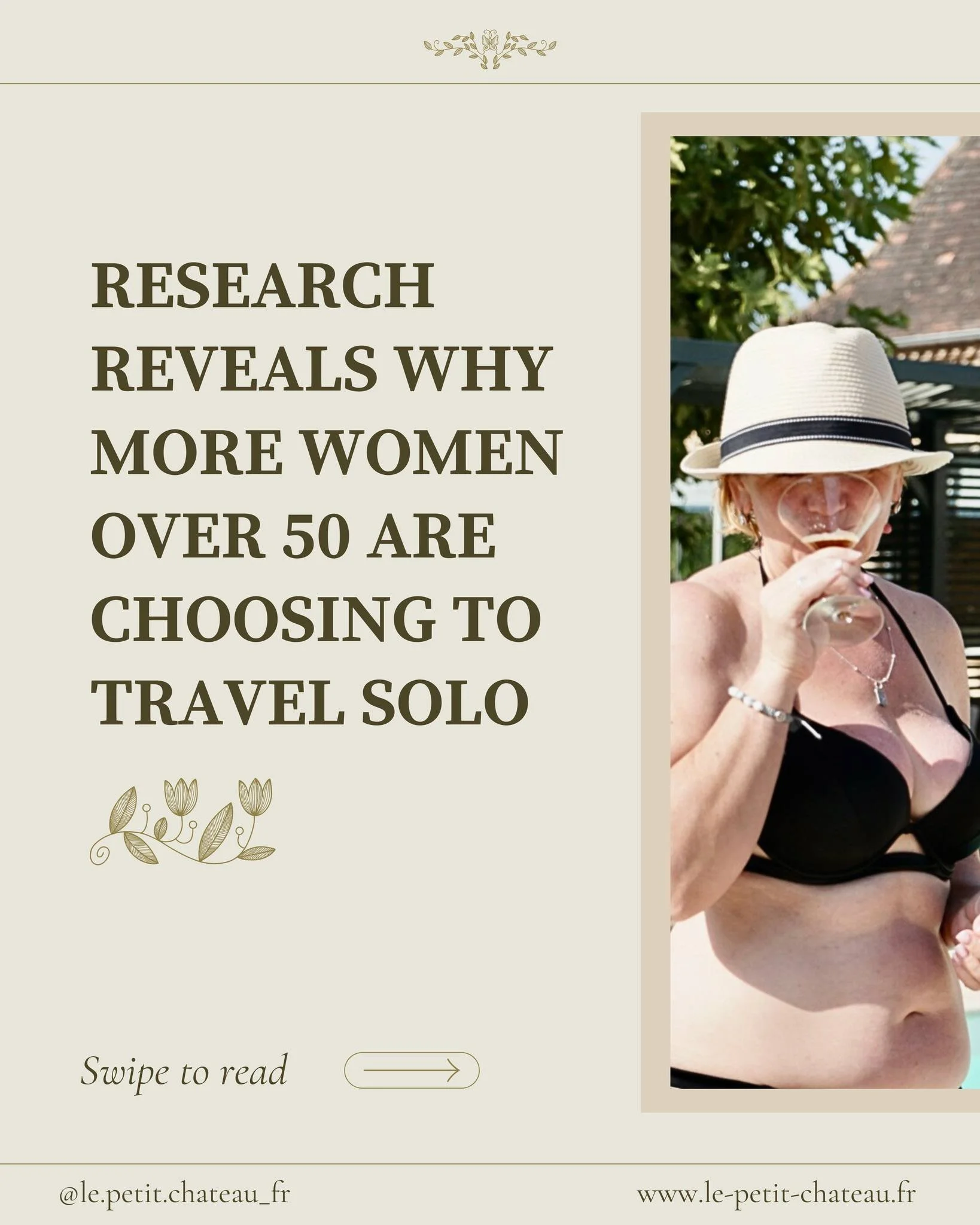 Solo travel often happens within groups (women‑only or otherwise), offering safety and camaraderie while preserving independence. Women over 50 are increasingly venturing out solo&mdash;not out of necessity, but by choice. They are redefining age, se