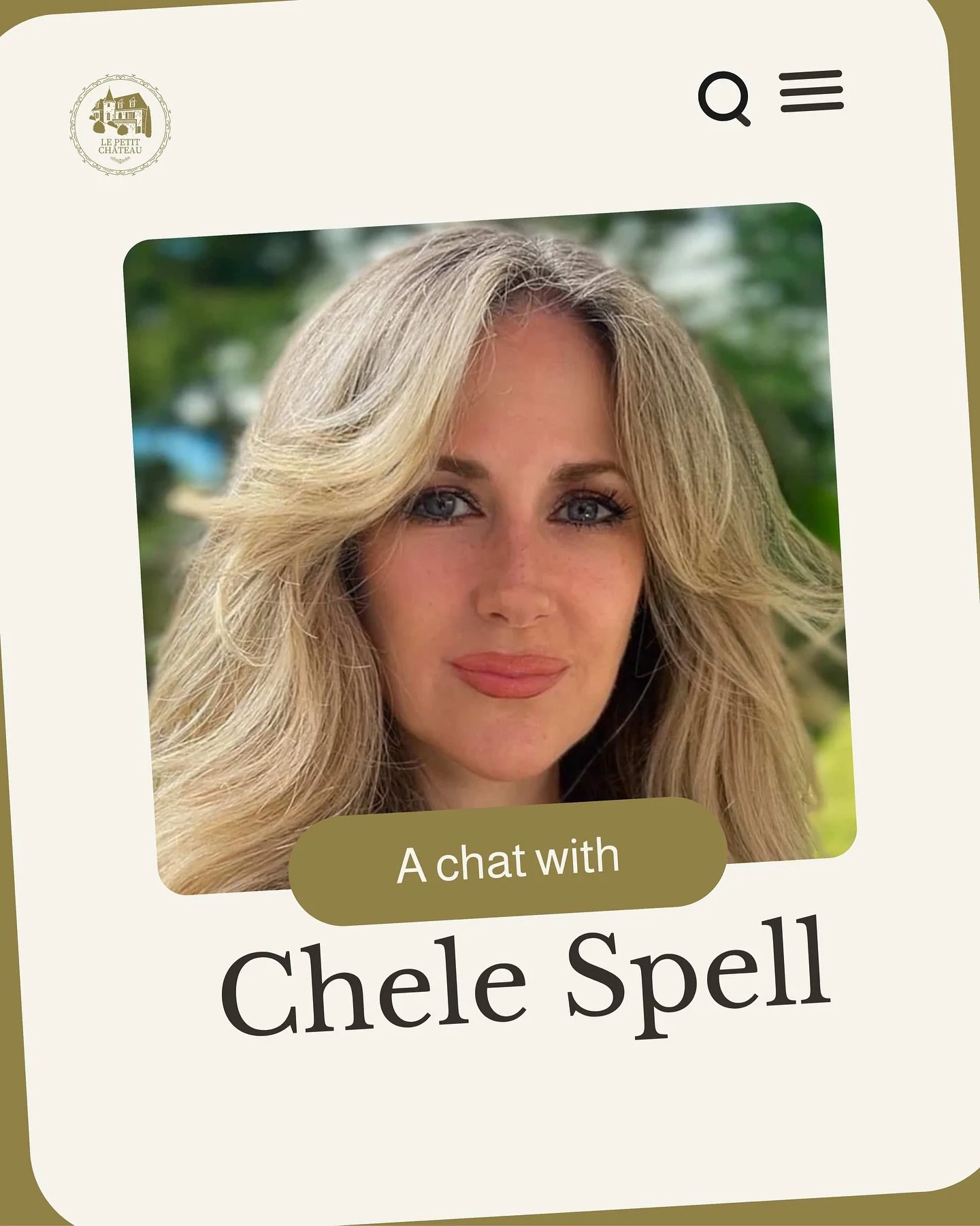 ✨ There&rsquo;s a glow that has nothing to do with age and everything to do with mindset + self-care. At first glance, you might think Chele is in her 40s&hellip; but she&rsquo;s actually a proud woman 50+.

In our Chat with the Ladies interview, she