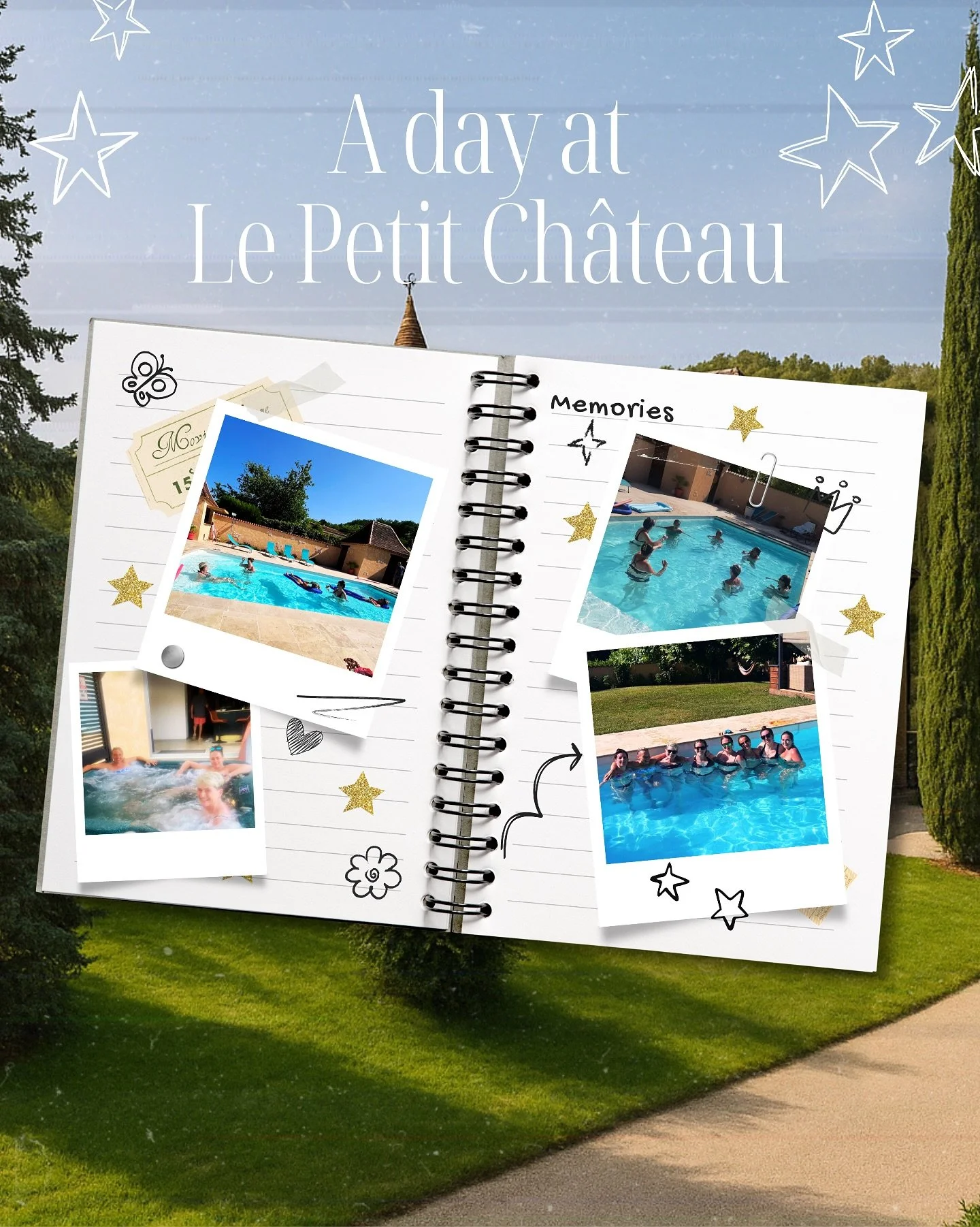 Laughter echoing by the pool, long conversations in the sun, and little moments that turn into cherished memories. ✨ A day at Le Petit Ch&acirc;teau is never just a day&mdash;it&rsquo;s a feeling you carry with you. 🥰🏰