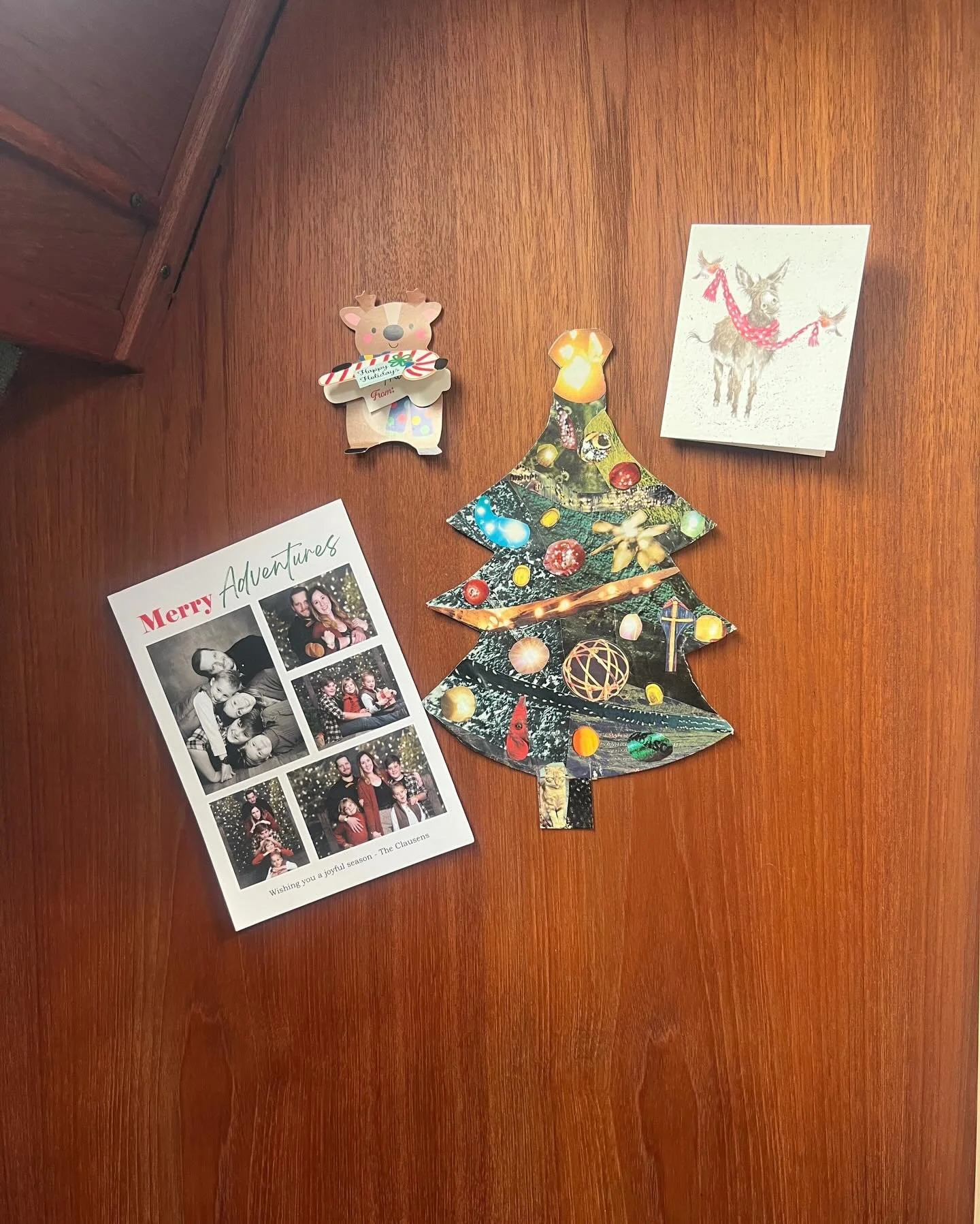 The last three weeks have been a whirlwind of traveling and visiting family. We passed through 11 states, enduring bitter cold temperatures and snow. Lots and lots of snow!

Tildy decided early on that she no longer enjoys car travel, taking the form