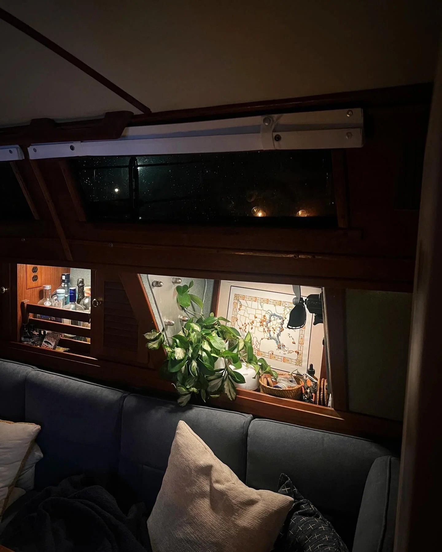 Another hectic week of work left us anxious to get back to our boat projects. However, the captain found a deal on a new dinghy outboard that was too good to pass up. This meant we were going on a road trip. We checked out the cities of Raleigh and C