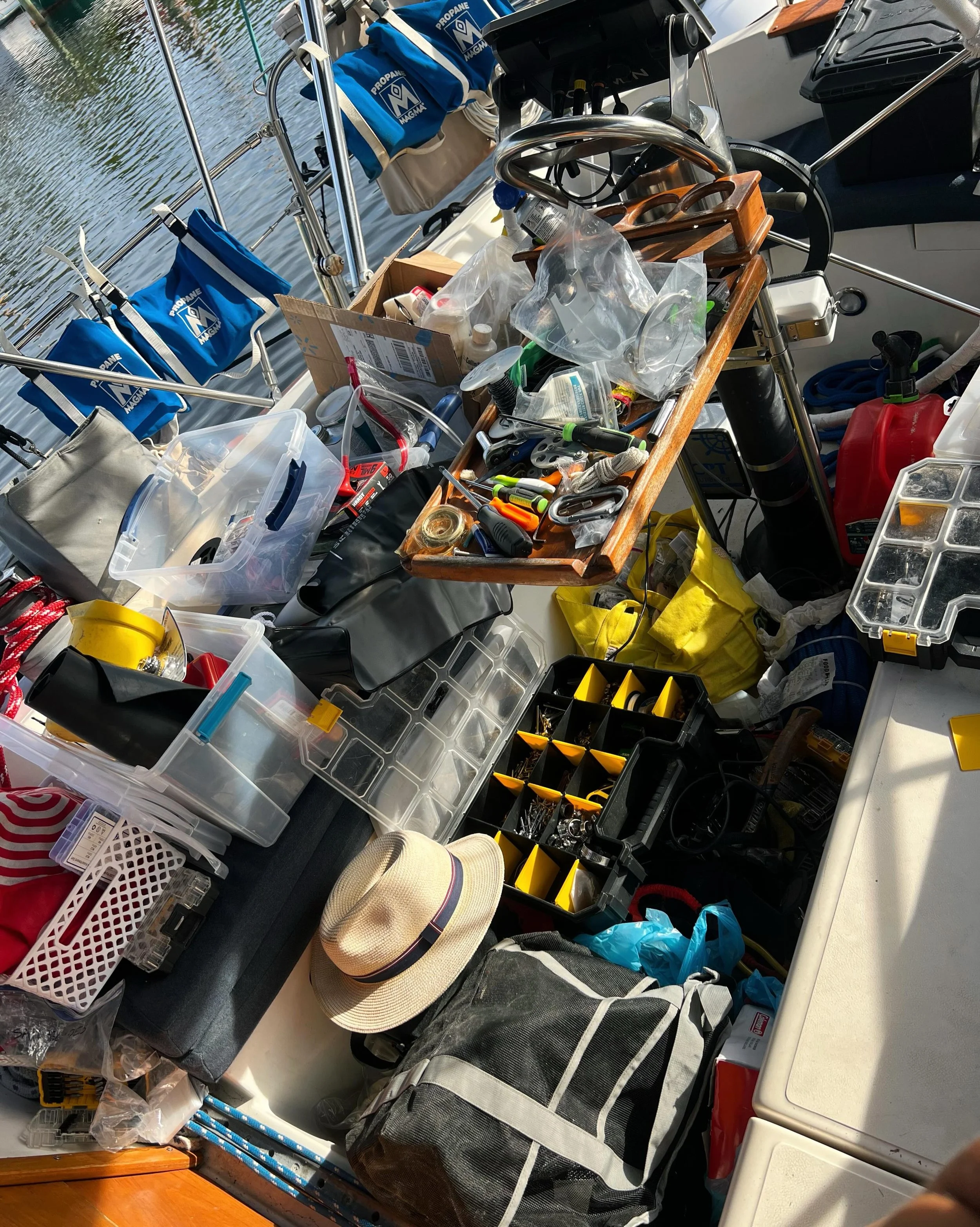 This week was rough. We pushed so hard. The boat in a different state of disarray every day. Our bodies are bruised. We&rsquo;ve bled, and cursed, and cried. While straining to check off our mandatory tasks, we were also nursing our most geriatric cr