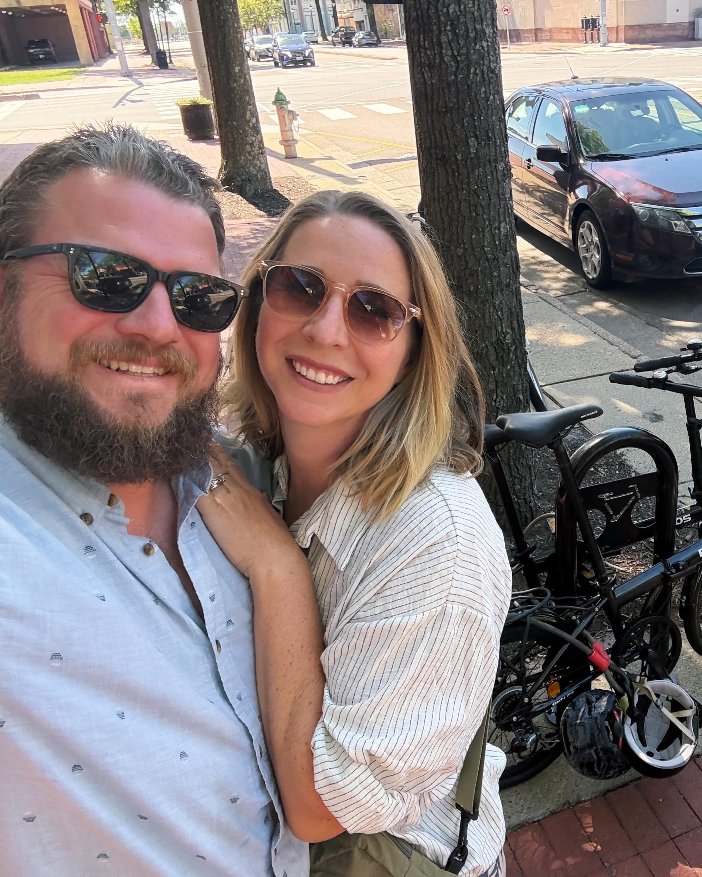 Day 8 &bull; Today we celebrated the Captain&rsquo;s (belated) birthday! We enjoyed a slow morning with cockpit coffees before making our way over to the marina where we immediately unlashed the bikes. We tooled around the historic district of Portsm