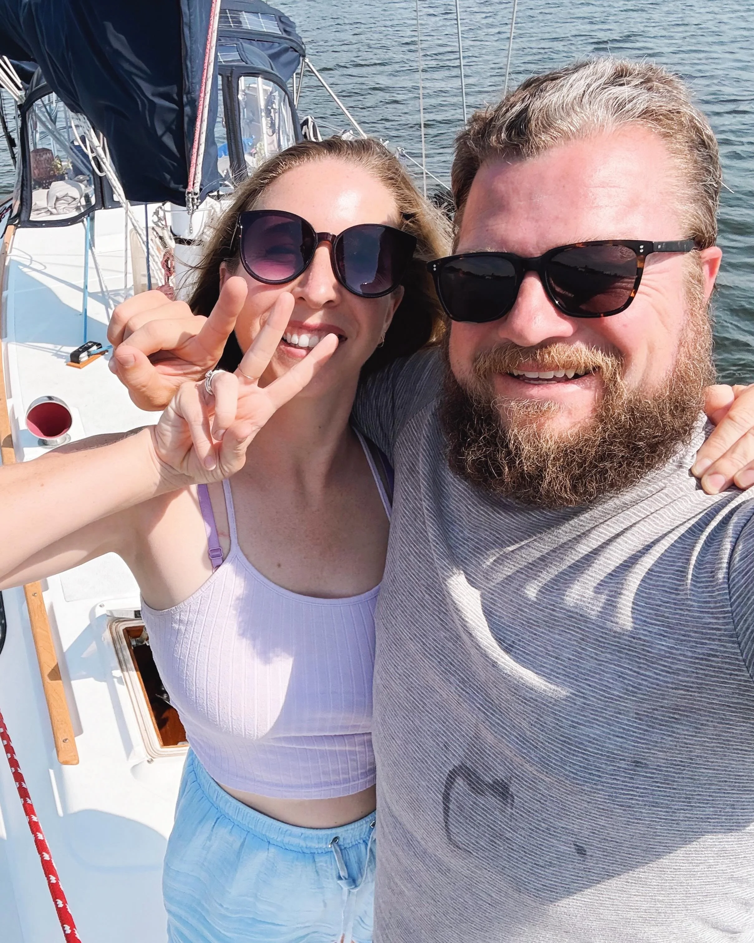 Day 14 &bull; Married 12 years today! But even better, we&rsquo;re on year 20 of being best friends forever!

Over the past few years, we&rsquo;ve received lots of comments about living and working on a sailboat together, most commonly, &ldquo;Wow, y