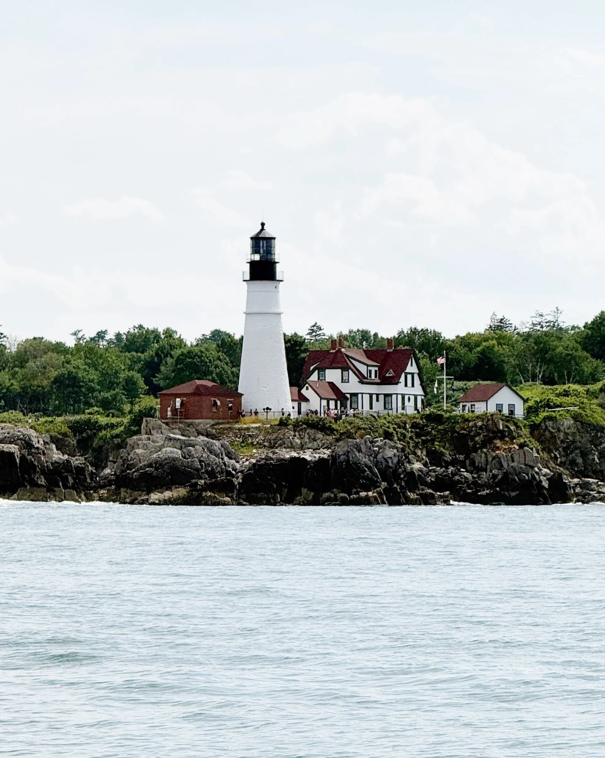 Day 48 &bull; Whales, a shark, a giant jelly, and lots of little birds. Pictured: One bird. BUT that&rsquo;s okay, we are so happy we have finally made it to our goal state - Maine!

Rockport, Massachusetts to Portland, Maine | 77 miles | NE&amp;CM