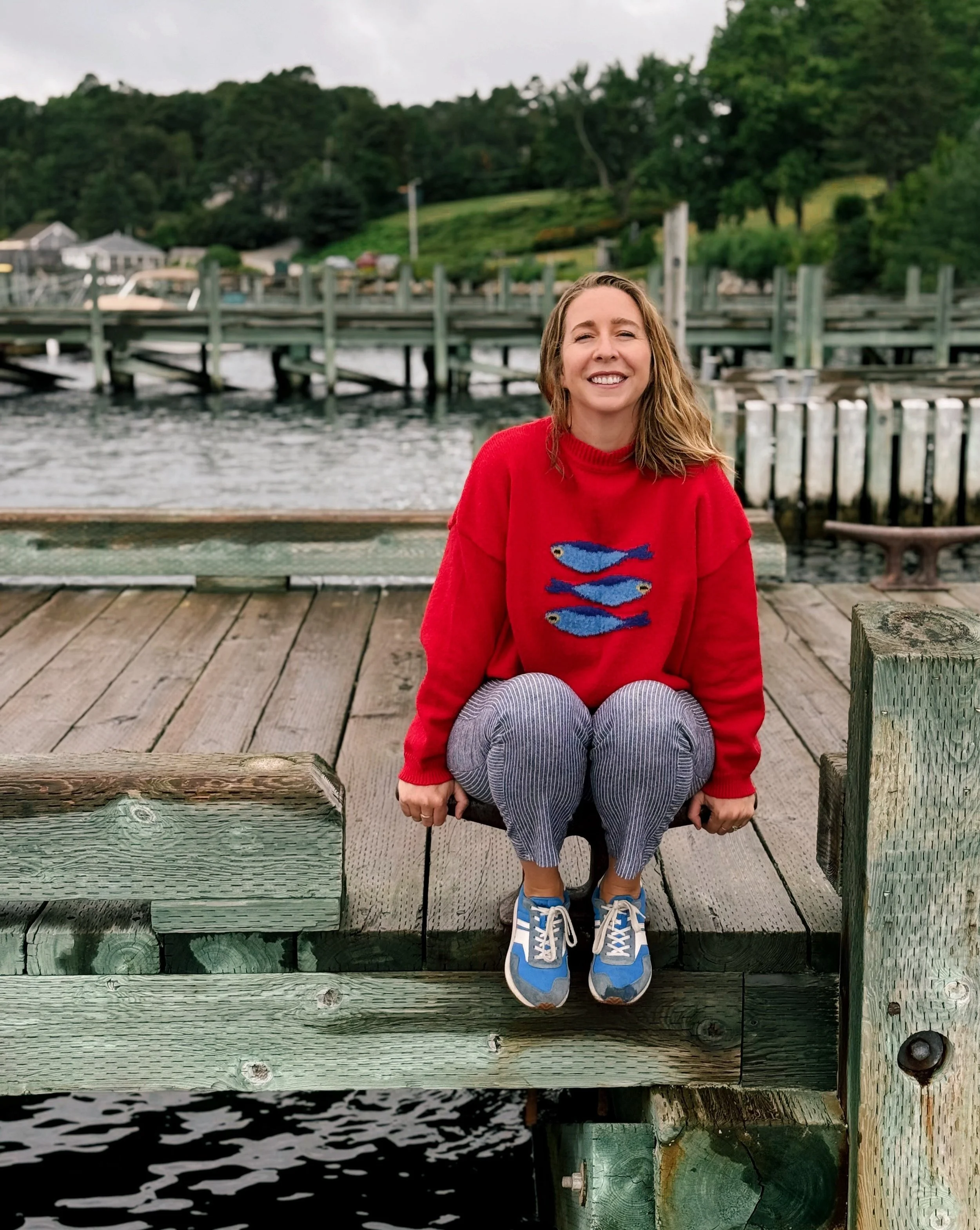 Day 106 &bull; The weather has been a total bummer and we had to get off the boat so we took a sprinkly stroll to the grocery store. Otherwise, we worked on personal projects and binge watched a new television series. Rumor has it that the sun will c