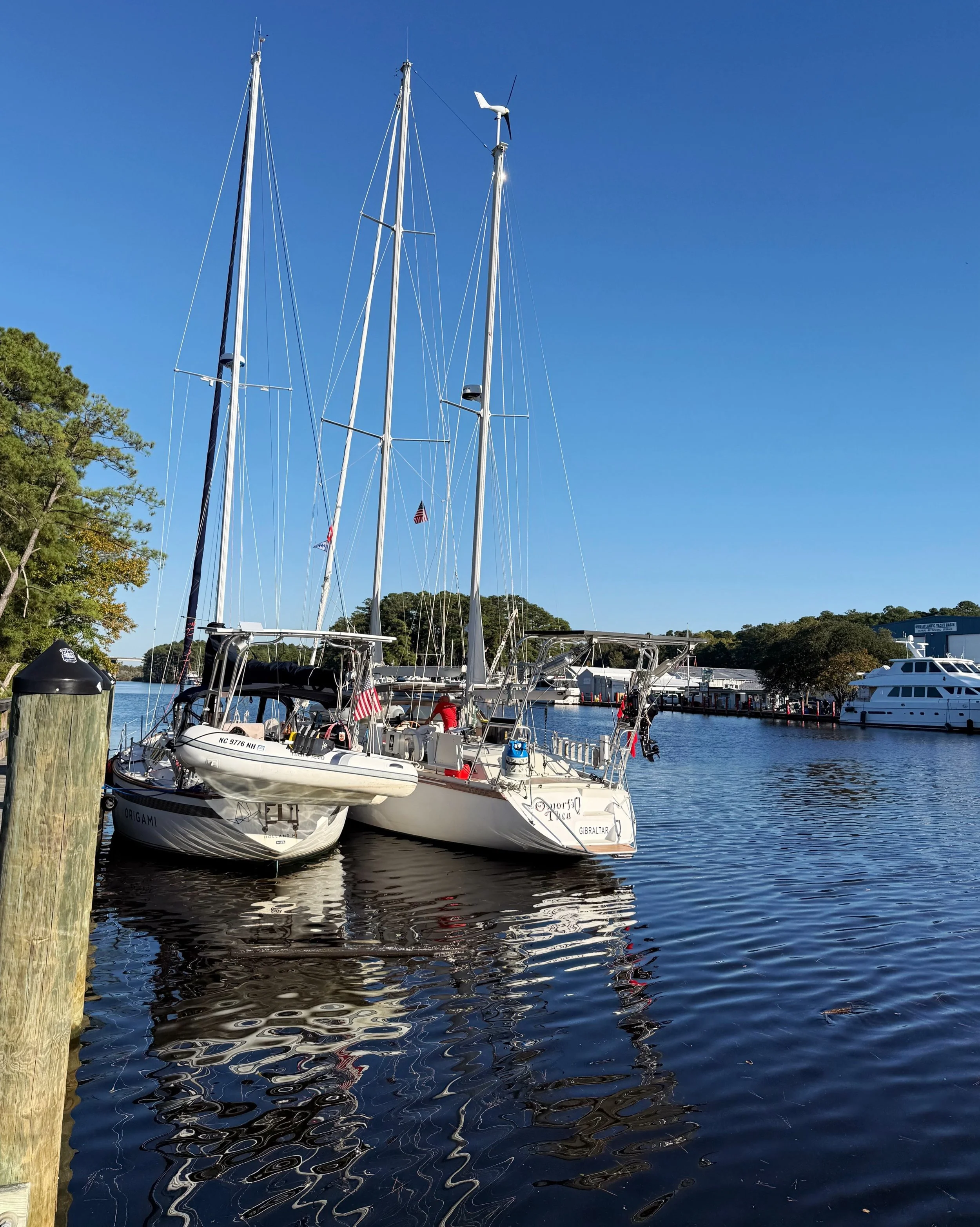 Day 143 &bull; We didn&rsquo;t get very far today. We timed our departure so we would arrive at the first bridge of the day&rsquo;s reopening. That went well. We then had to boat in place against the current along with everyone else for an hour plus 
