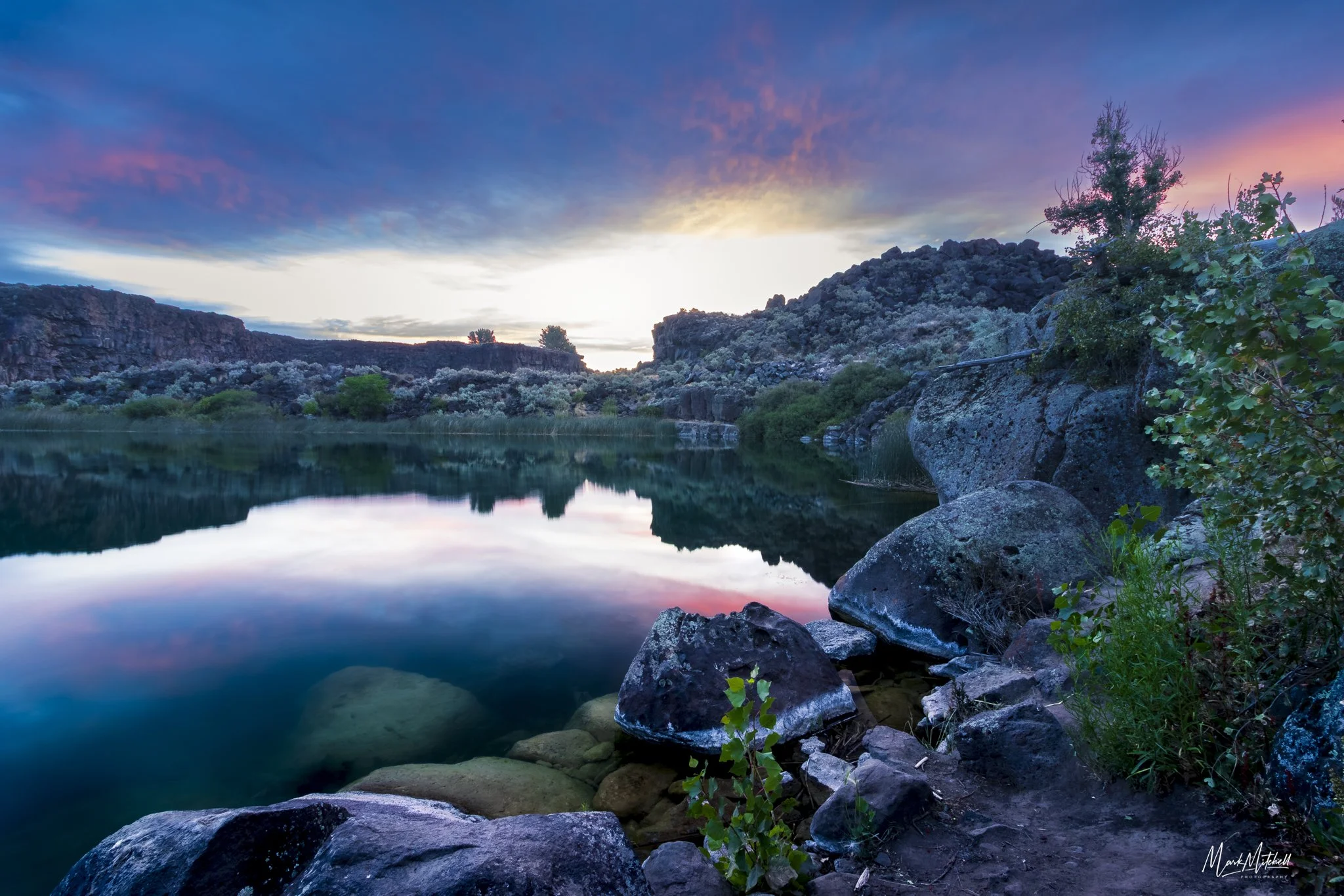 Dierkes Lake Sunrise | Twin Falls, Idaho