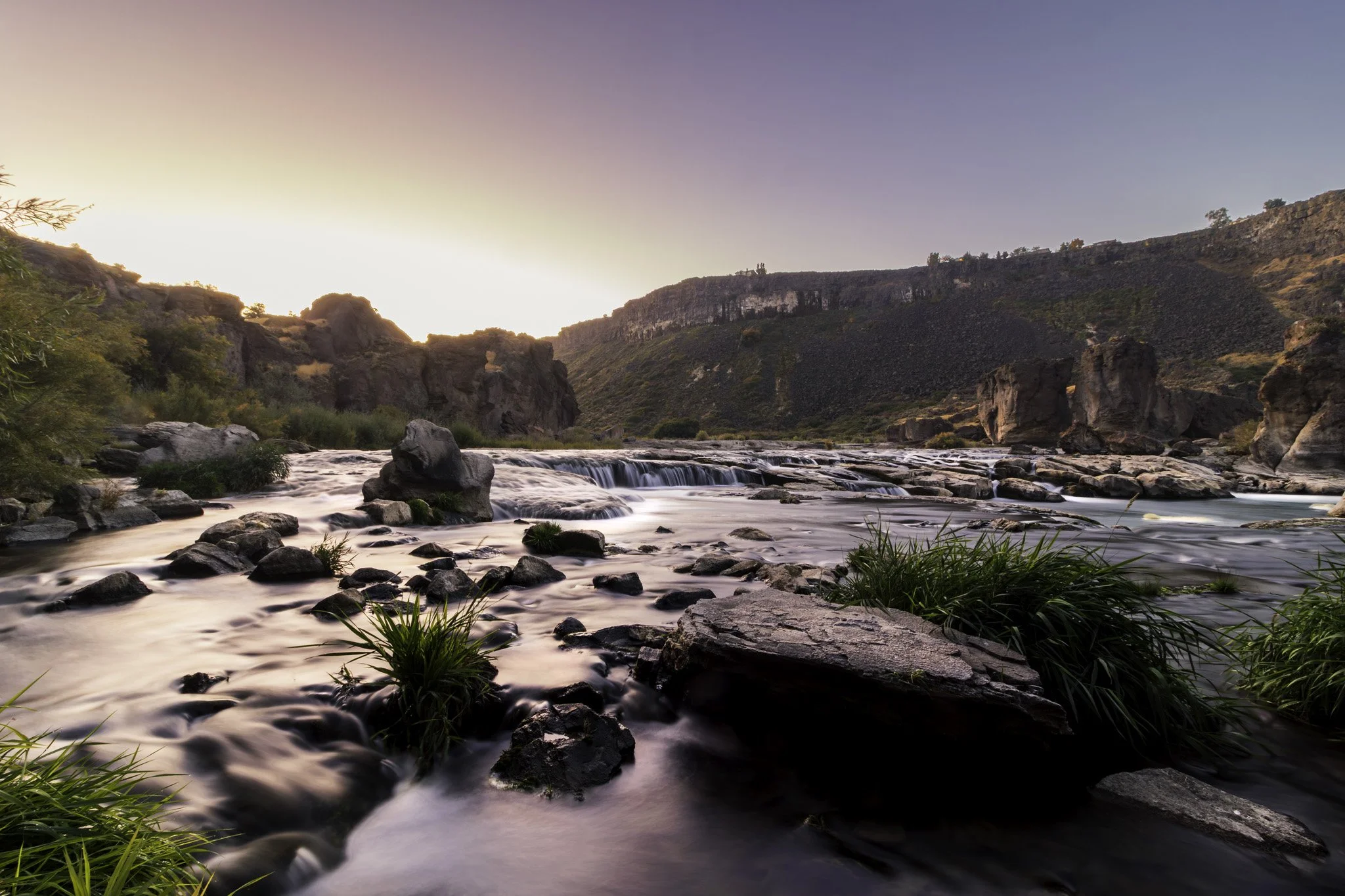 Pillar Falls Blue Hour | Southern Idaho Landscape Fine Art Print