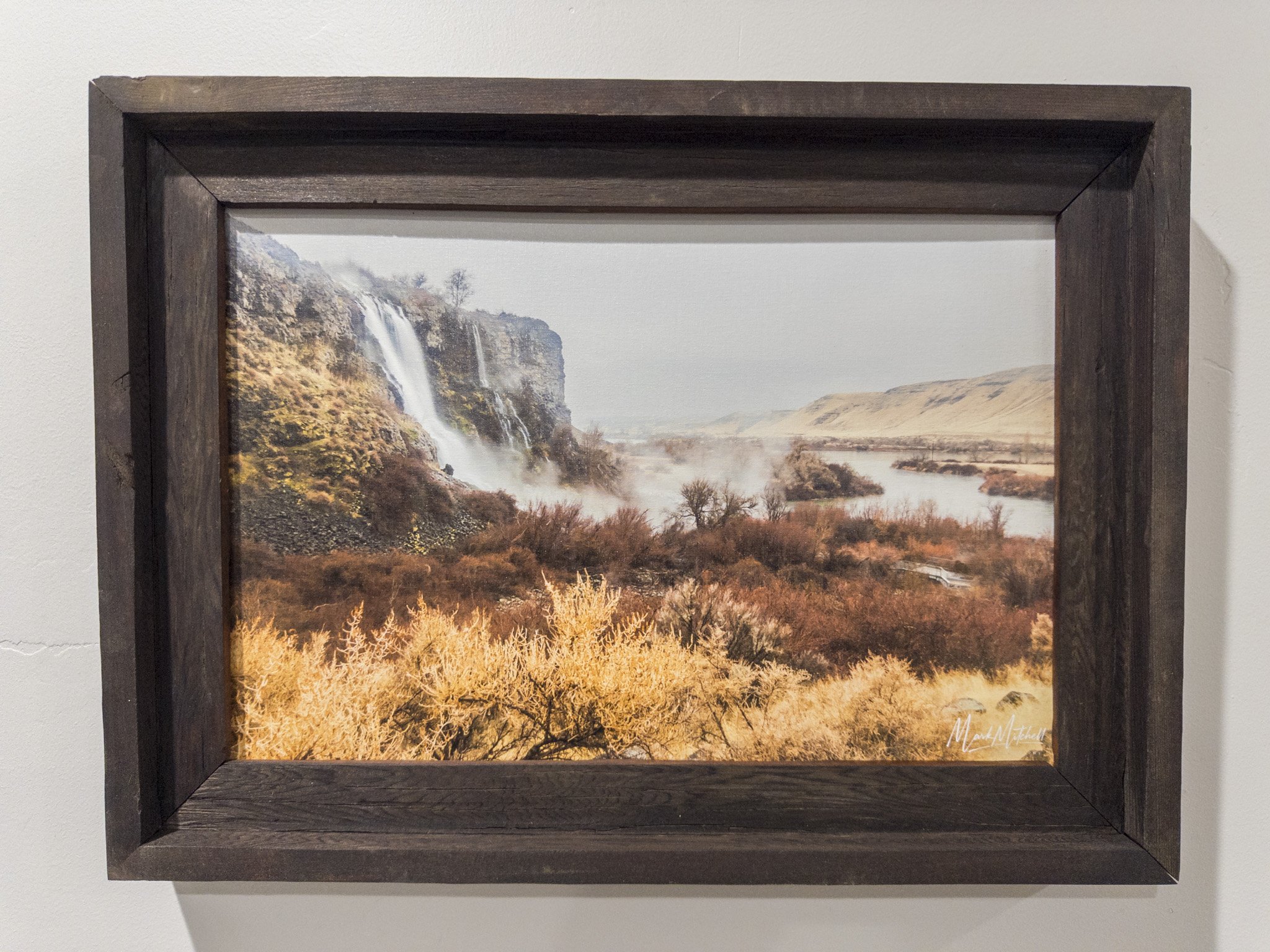 Lemmon Falls in Winter | Southern Idaho Landscape Fine Art Print