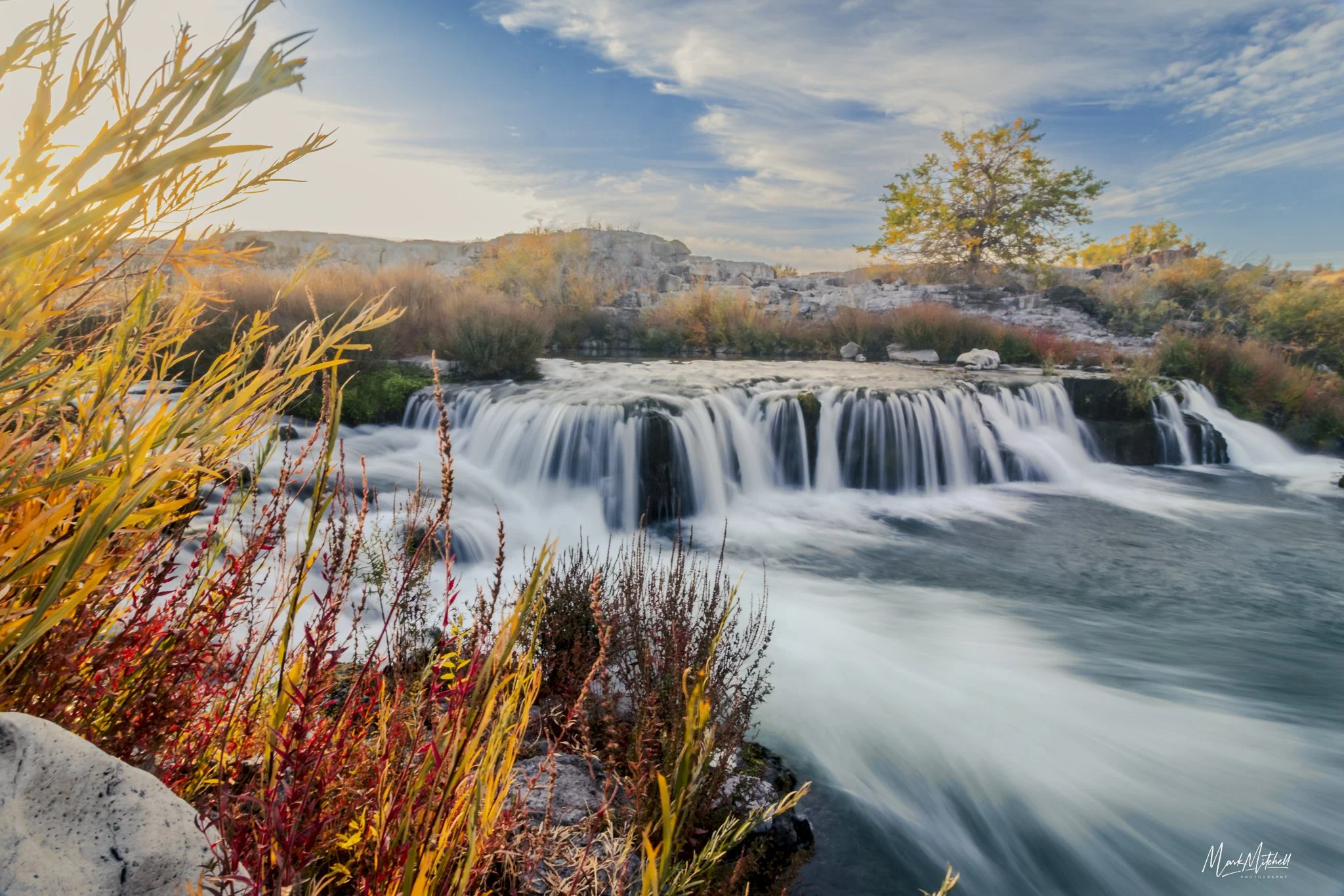 Red and Gold | Fall Hole, Hagerman, Idaho
