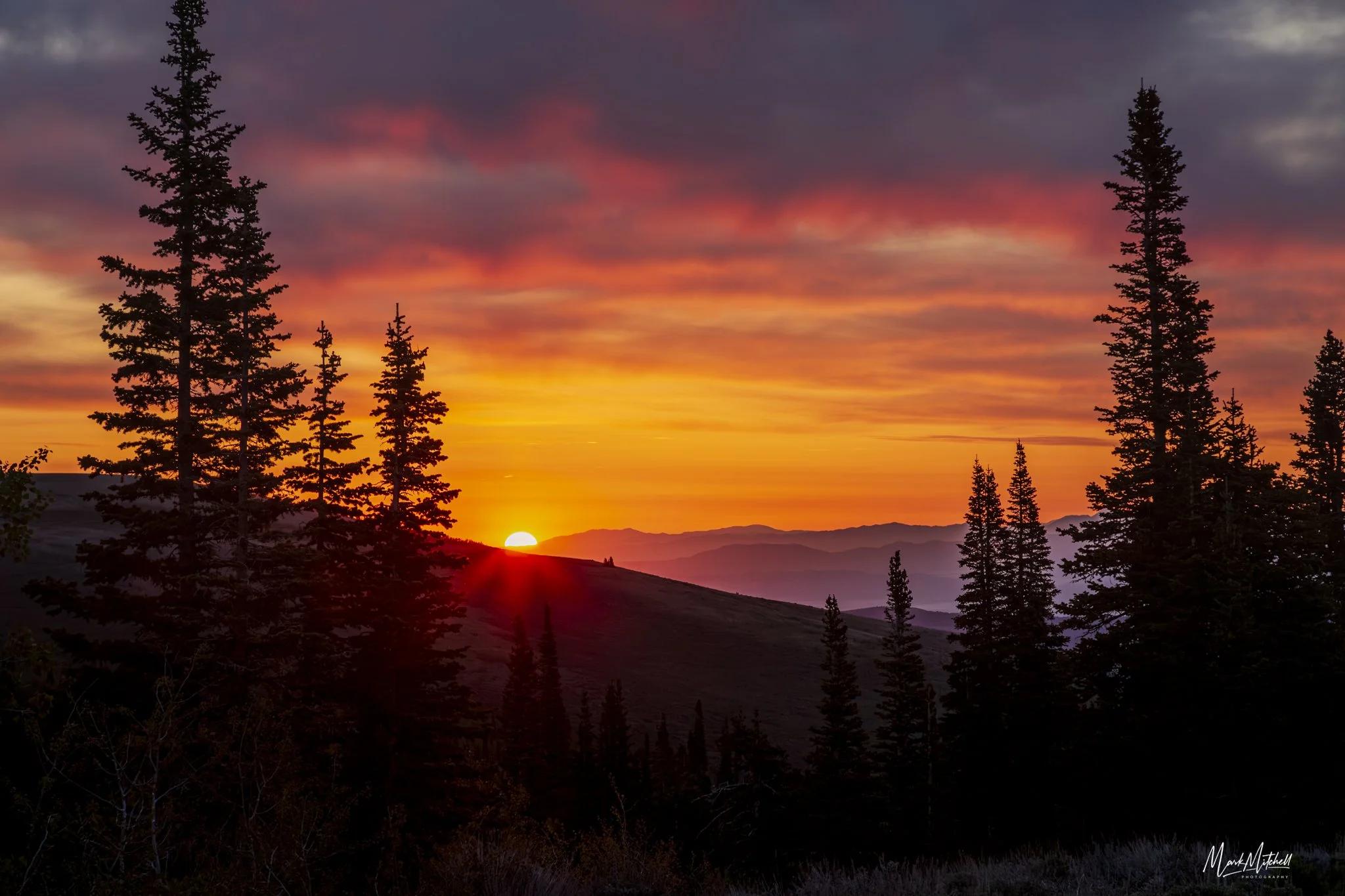 Mount Harrison Sunrise | Albion, Idaho