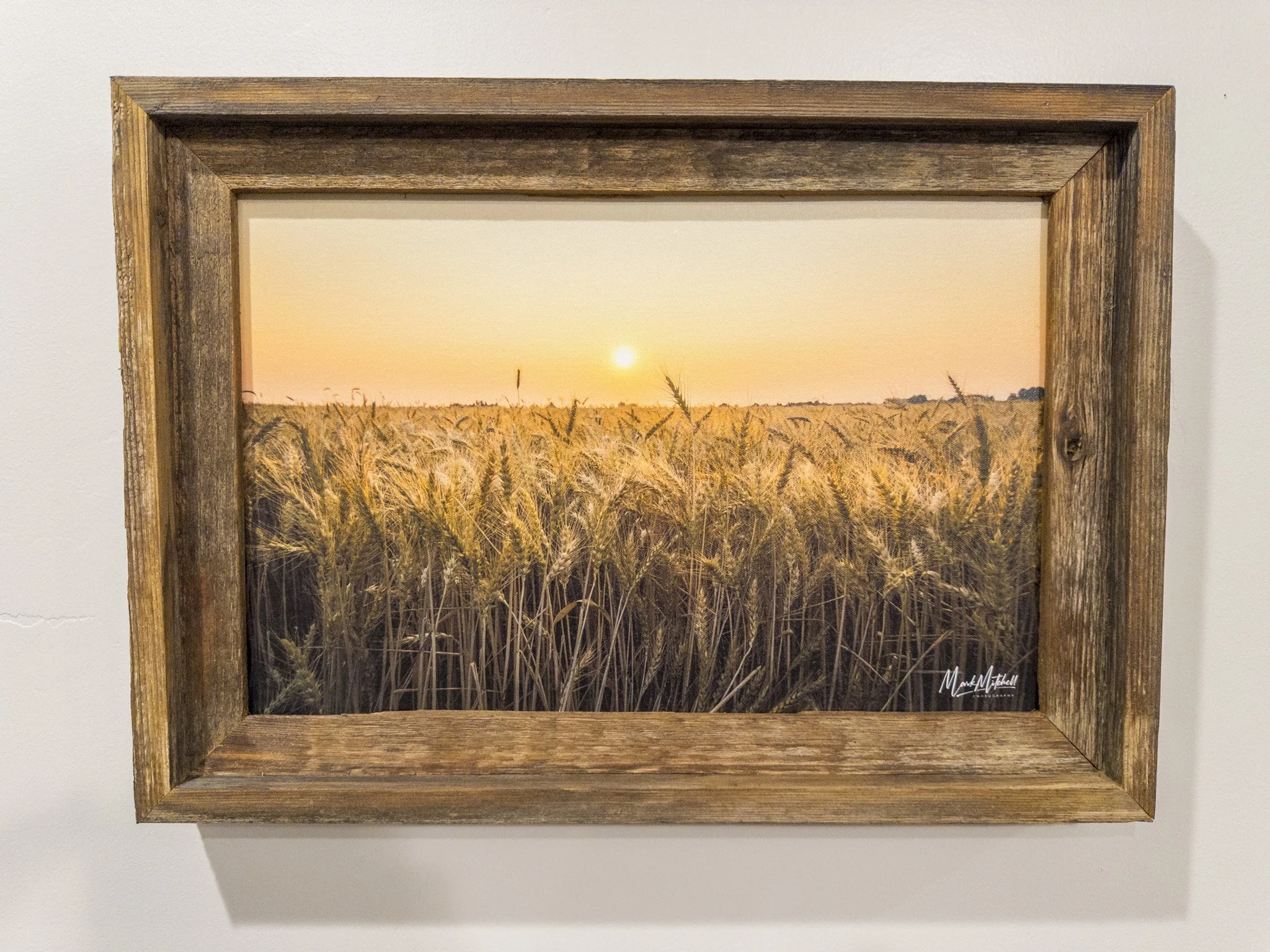 Wheatfield Sunset | Rural Idaho Fine Art Print