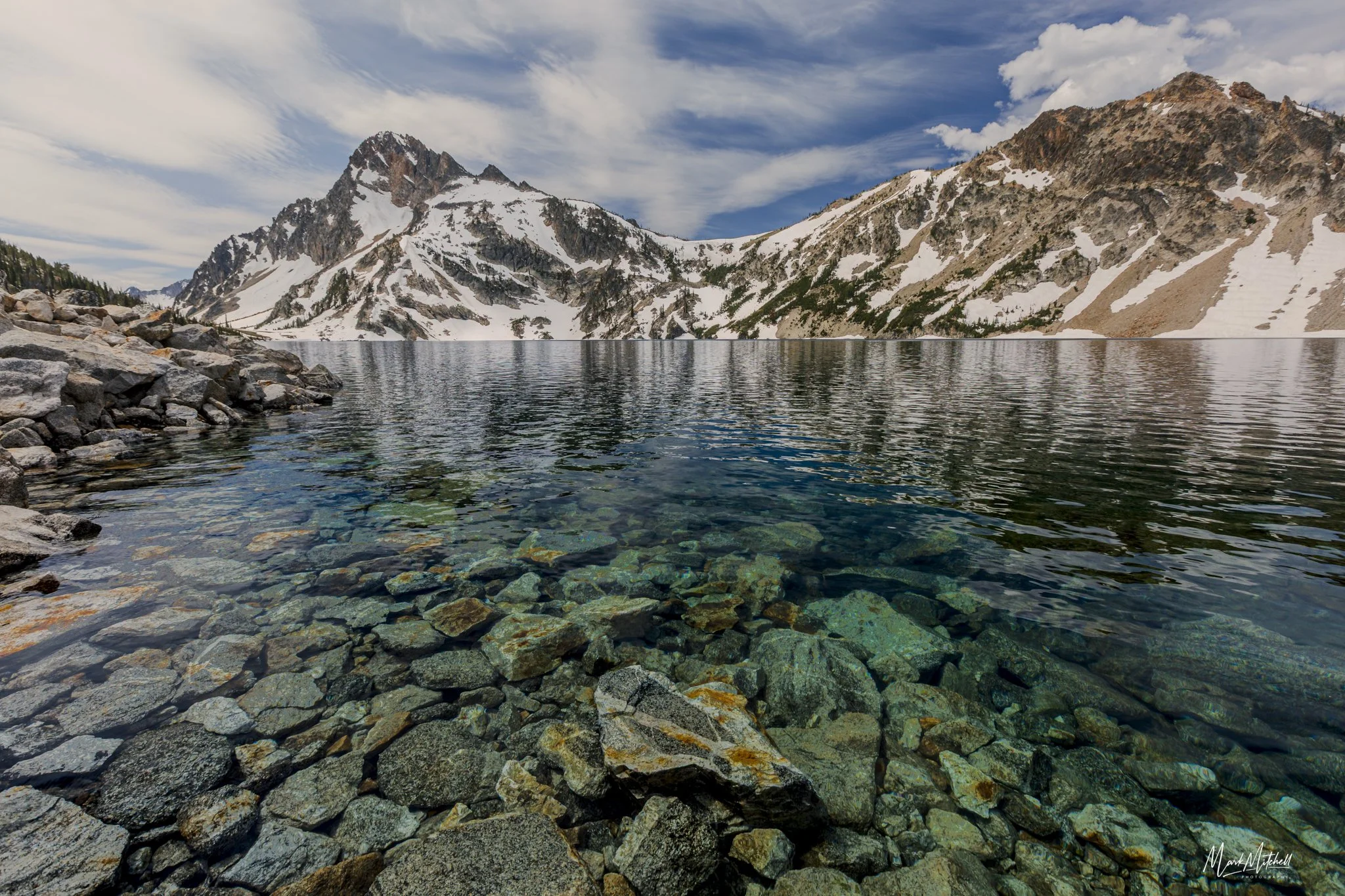 Sawtooth Lake Granite Shoreline | Sawtooths, Stanley, Idaho